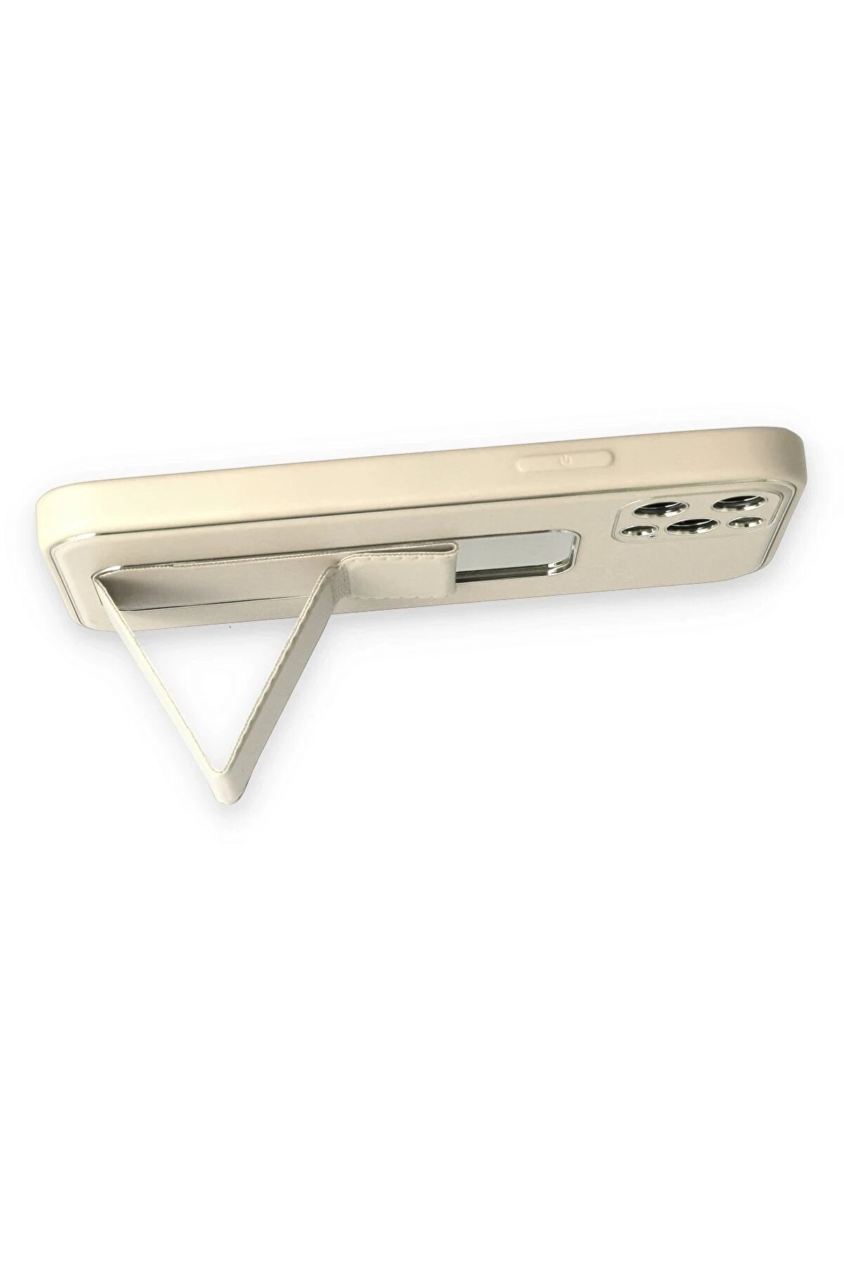 İphone 12 Pro Kılıf Coco Deri̇ Standlı Kapak - Beyaz - Dropx5872-6070