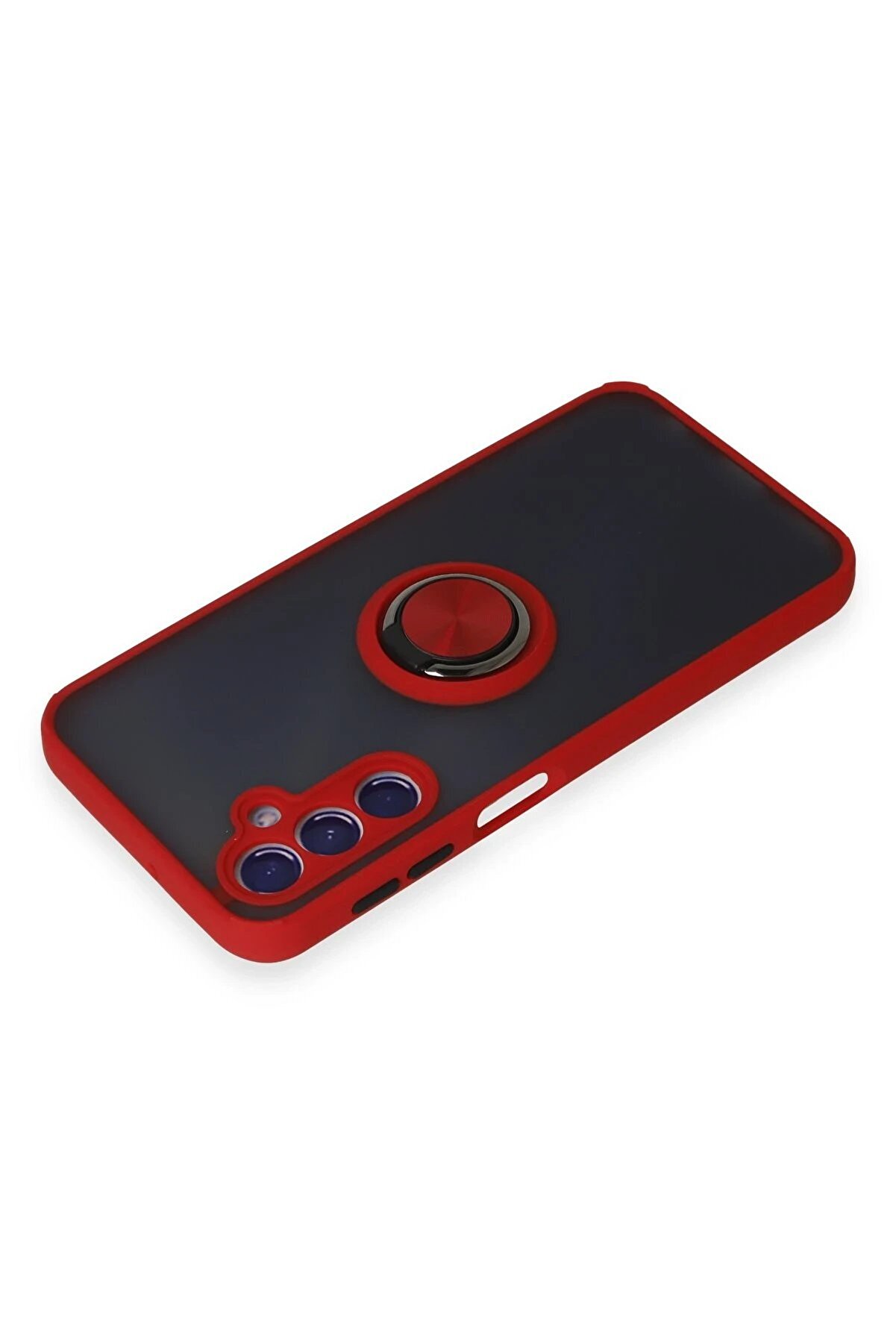 Samsung Galaxy M34 5G Kılıf Montreal Y&uuml;z&uuml;kl&uuml; Si̇li̇kon Kapak - Kırmızı - Dropx5386-7669