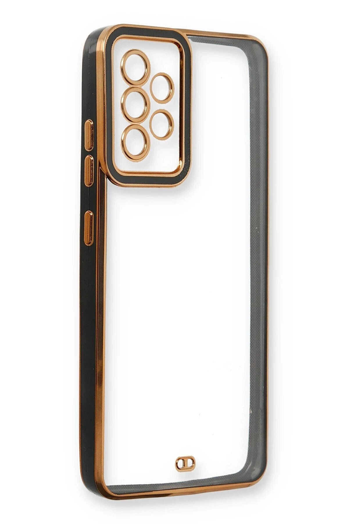 Samsung Galaxy A53 5G Kılıf Li̇va Lens Si̇li̇kon - Si̇yah - Dropx2092-5850