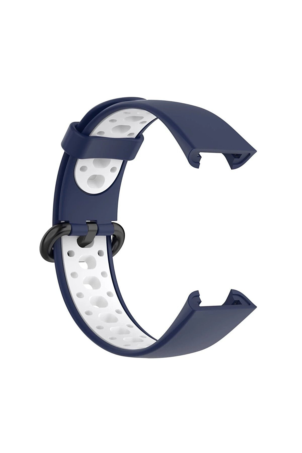 Xi̇aomi̇ Redmi̇ Watch 2 Spor Deli̇kli̇ Kordon - Laci̇vert-Beyaz - Dropx6709-8250