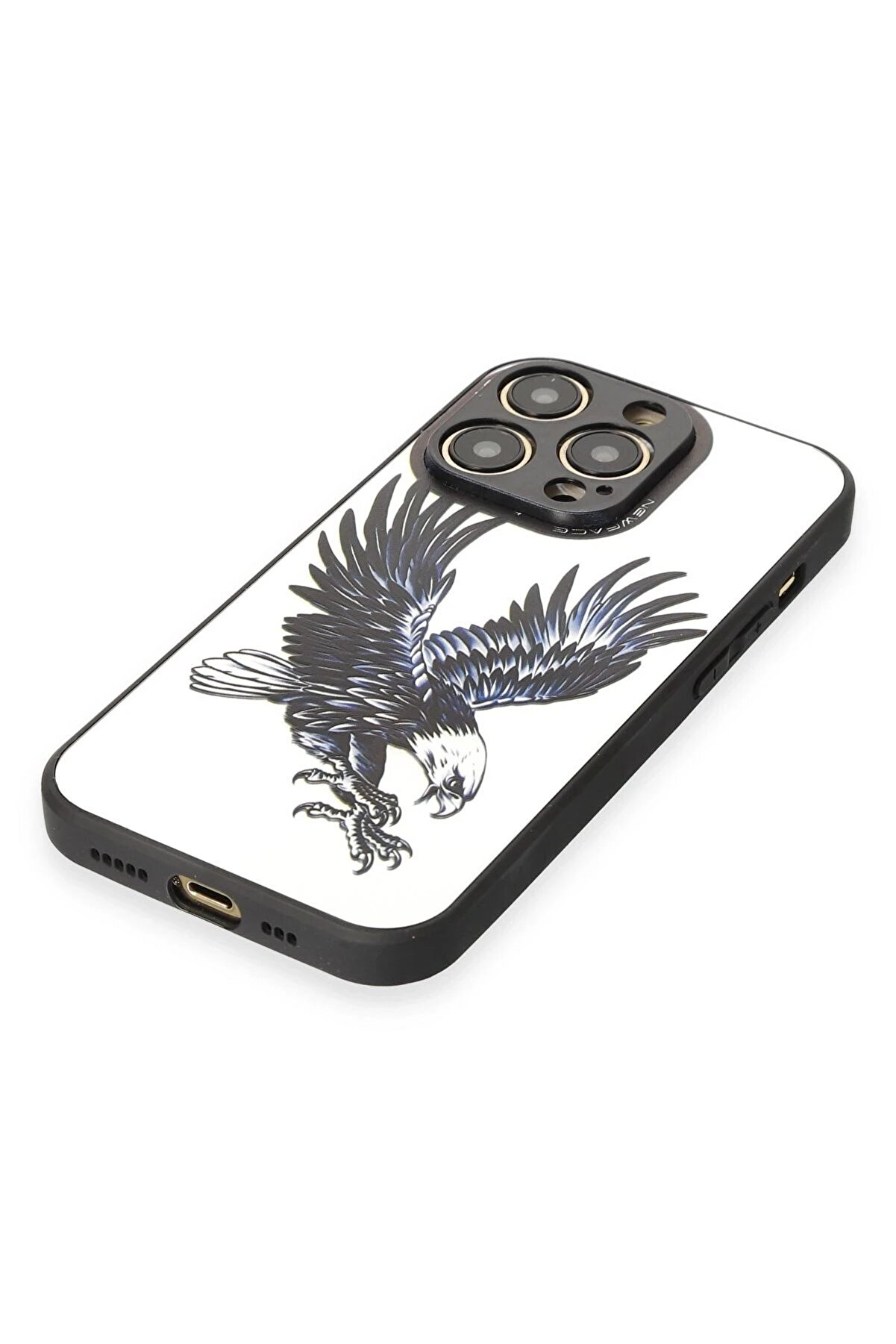 İphone 12 Pro Max Kılıf Mi̇rror Desenli̇ Kapak - Mi̇rror - 1 - Dropx9163-5616