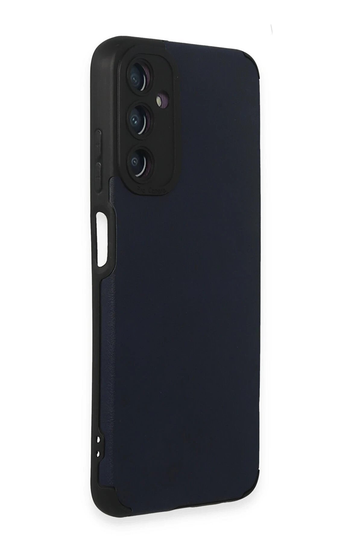 Samsung Galaxy A05S Kılıf Loop Deri̇ Si̇li̇kon - Laci̇vert - Dropx8841-2244