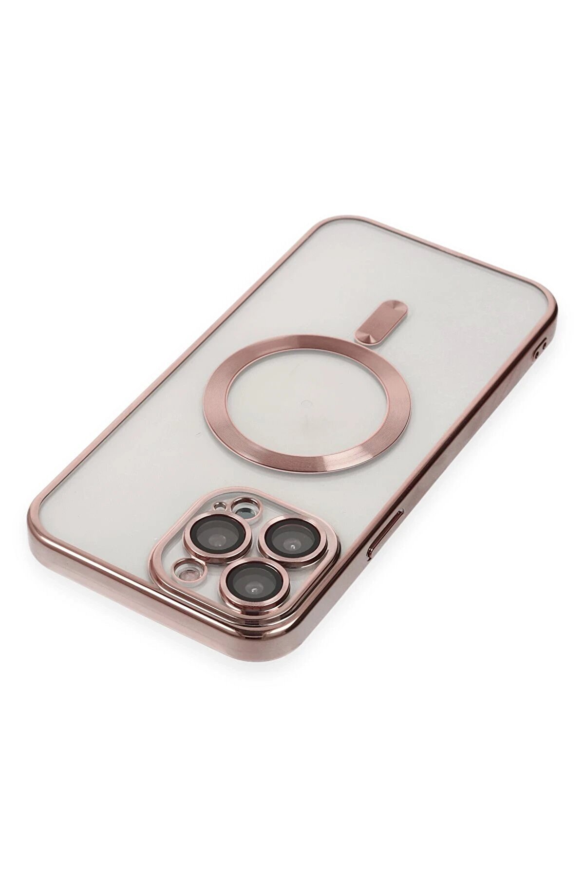 İphone 15 Pro Kılıf Kross Magneti̇csafe Kapak - Rose - Dropx9658-5348