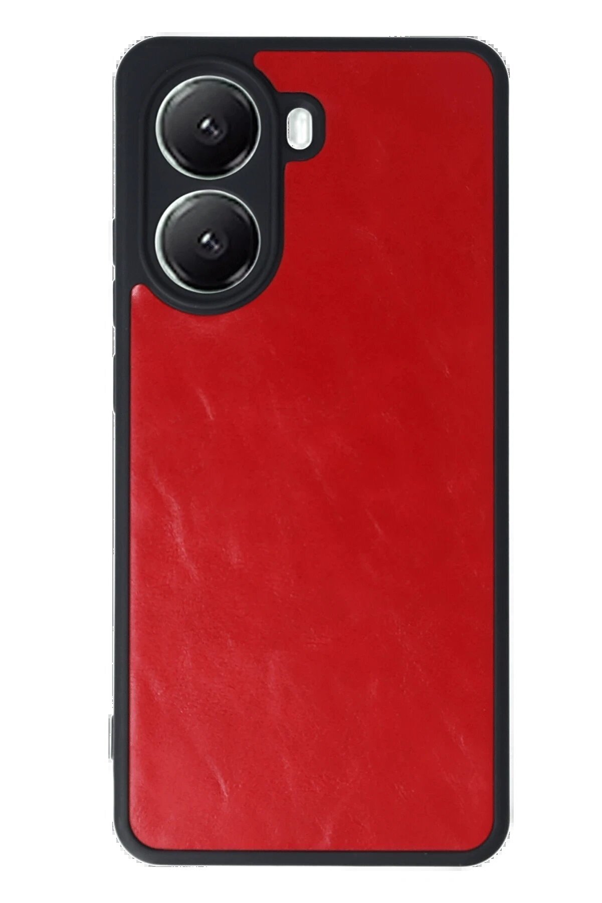 Xi̇aomi̇ Poco X7 Pro Kılıf Aras Deri̇ Kapak - Kırmızı - Dropx8366-5500