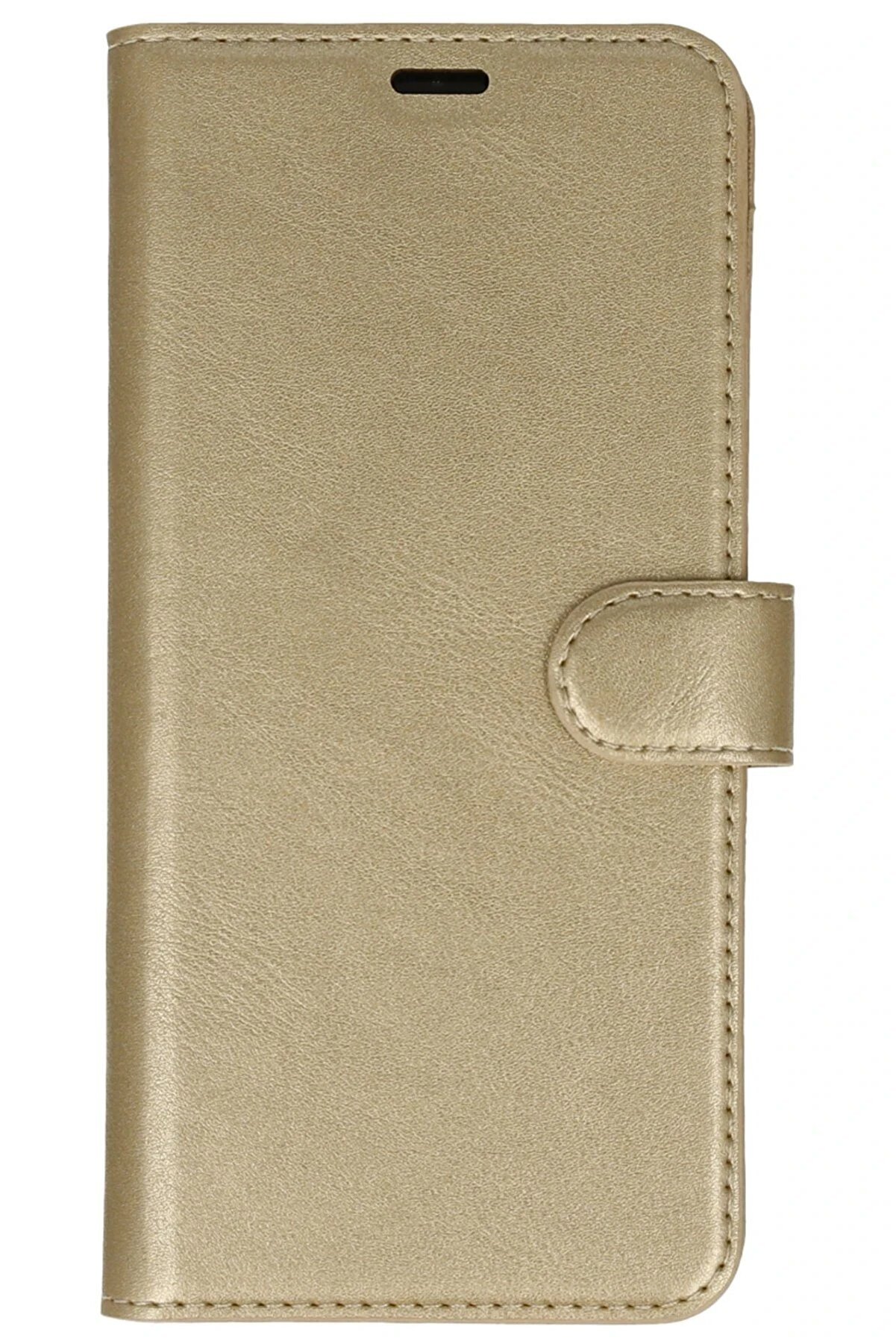 İphone 14 Plus Kılıf Trend S Plus Kapaklı Kılıf - Gold - Dropx3775-1268