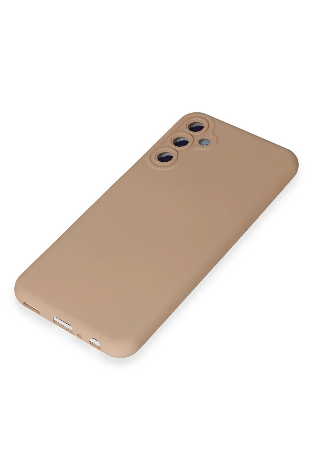 Samsung Galaxy M14 5G Kılıf Nano İ&ccedil;i̇ Kadi̇fe Si̇li̇kon - Pudra - Dropx6941-8831