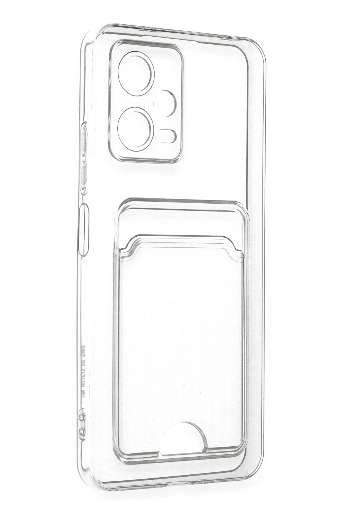 Xi̇aomi̇ Poco X5 5G Kılıf Kart Şeffaf Si̇li̇kon - Şeffaf - Dropx7762-6323