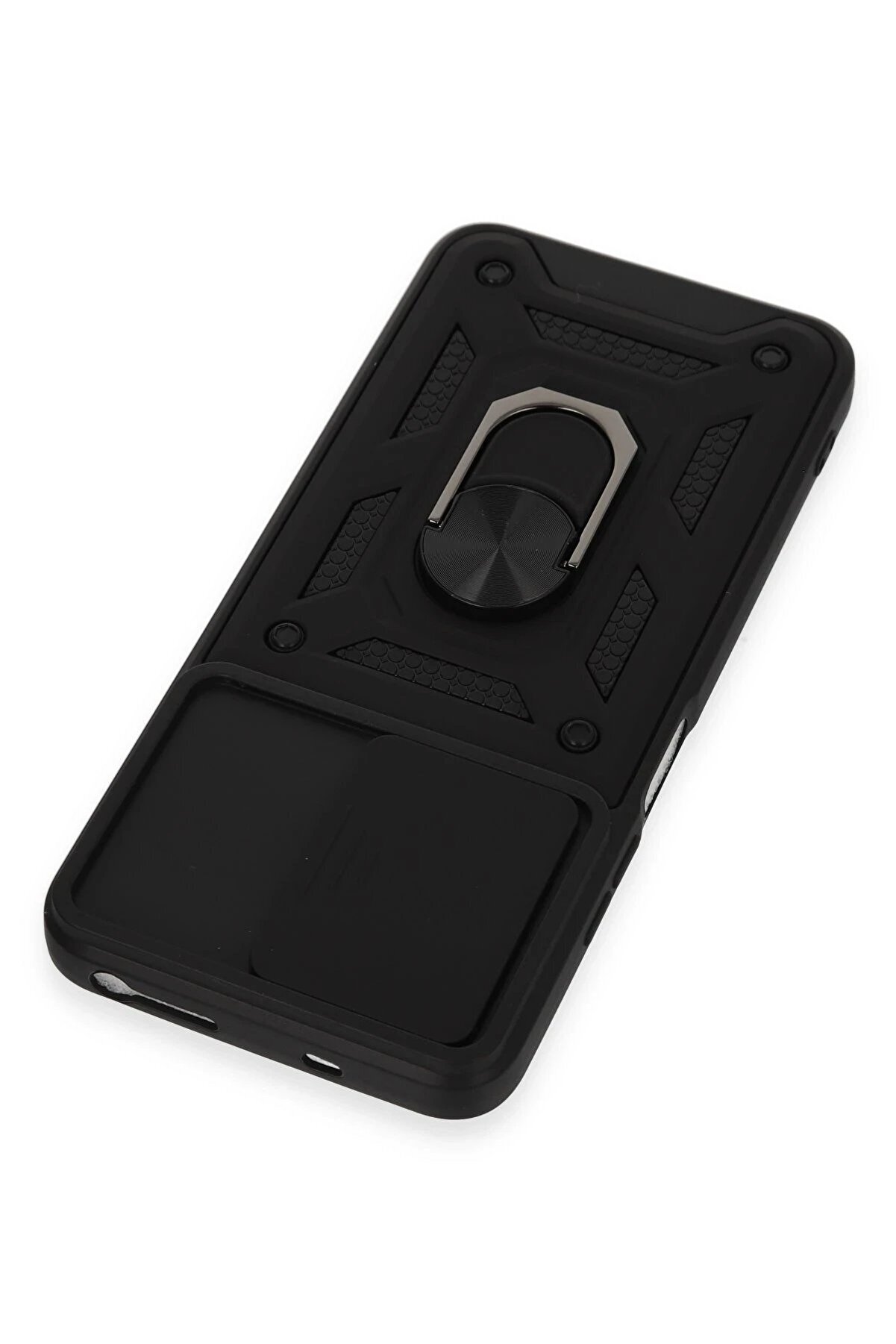 Xi̇aomi̇ Redmi̇ Note 12S Kılıf Pars Lens Y&uuml;z&uuml;kl&uuml; Si̇li̇kon - Si̇yah - Dropx8935-5843