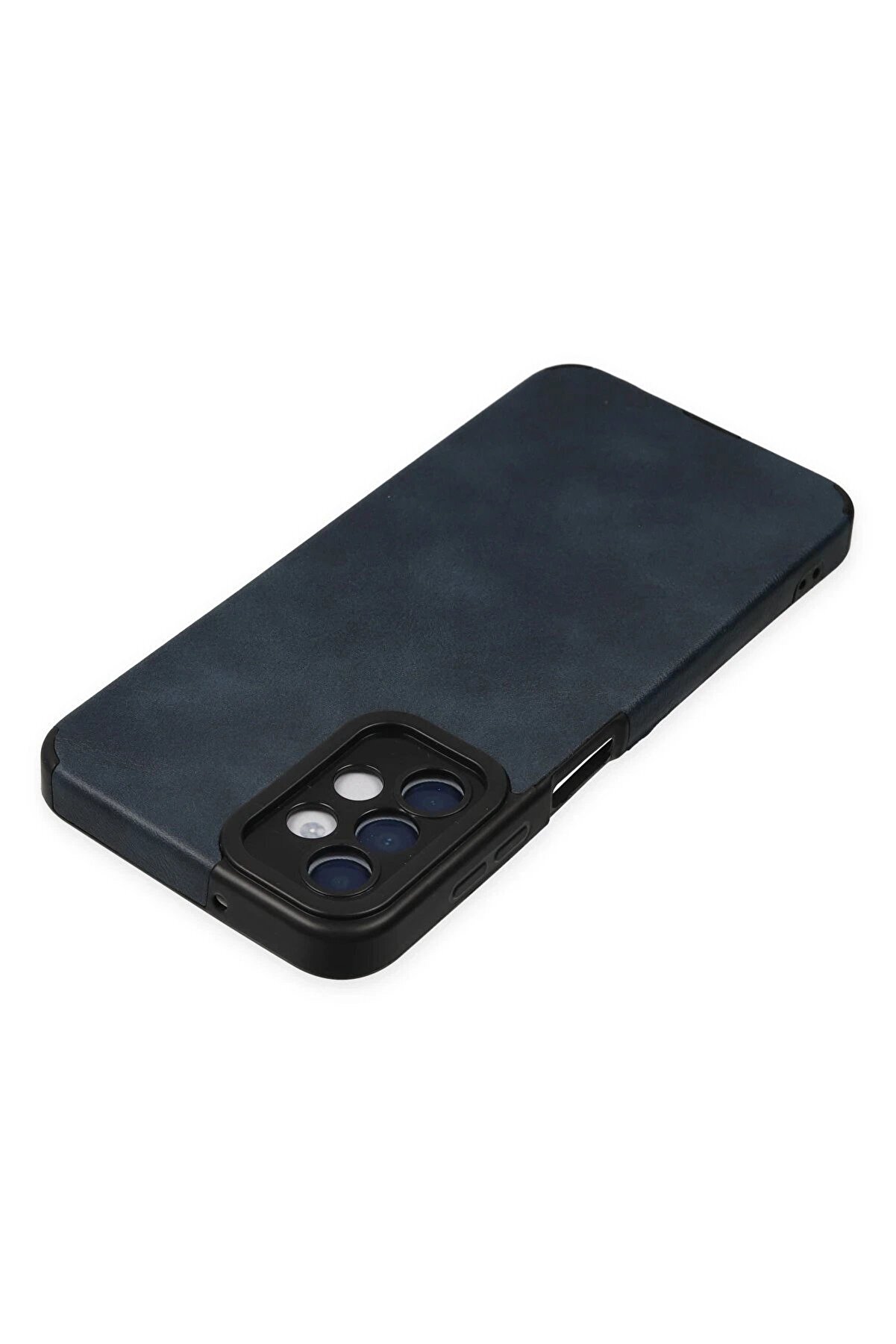 Samsung Galaxy A04S Kılıf Loop Deri̇ Si̇li̇kon - Laci̇vert - Dropx6730-2767