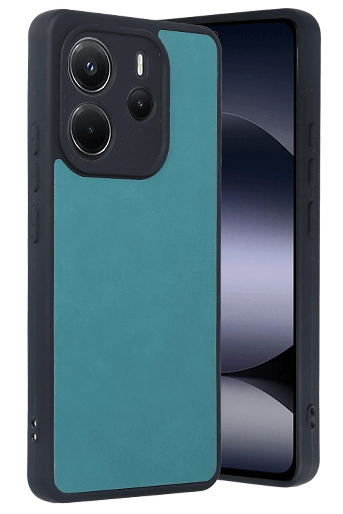 Xi̇aomi̇ Redmi̇ Note 14 4G Kılıf Aras Deri̇ Kapak - Açık Yeşi̇l - Dropx5364-7105