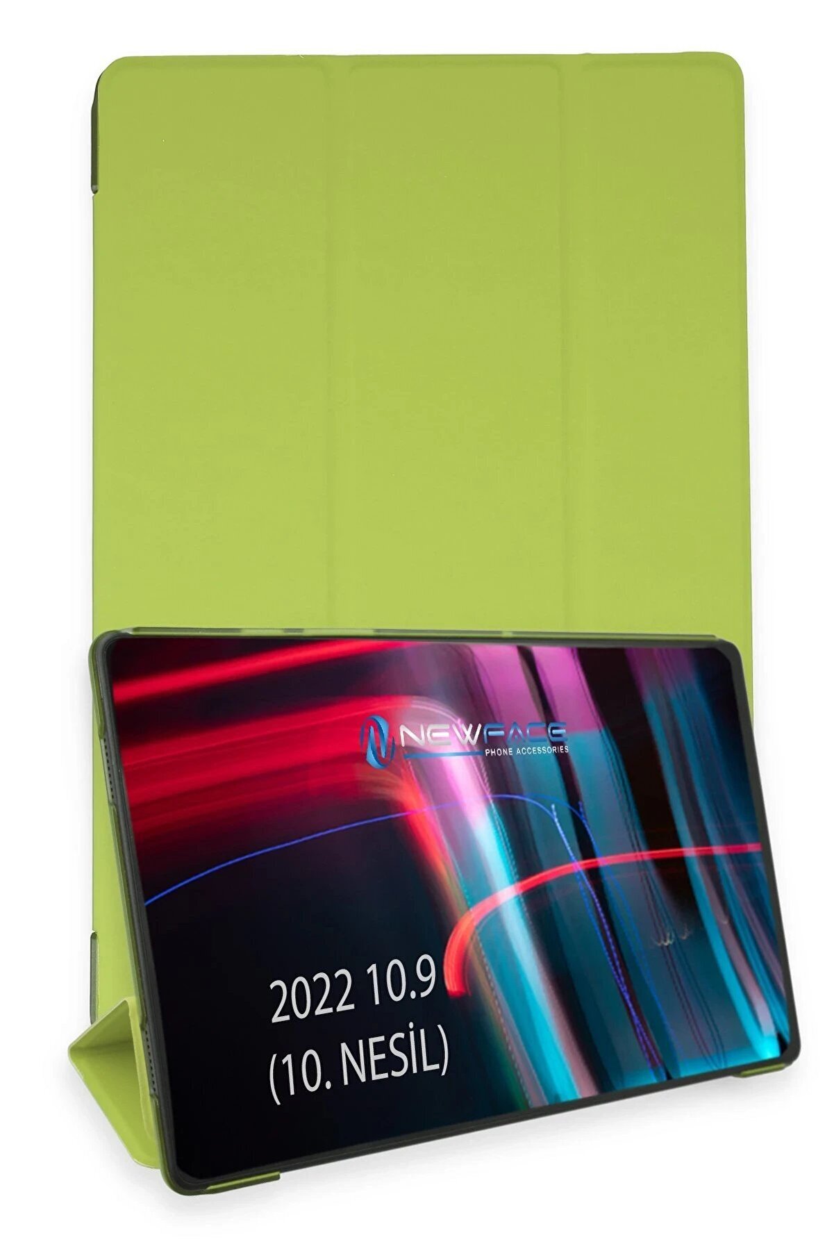 CepteToptan iPad 2022 10.9 (10.nesil) Kılıf Tablet Smart Kılıf - Açık Yeşil - DROPX2470-3760