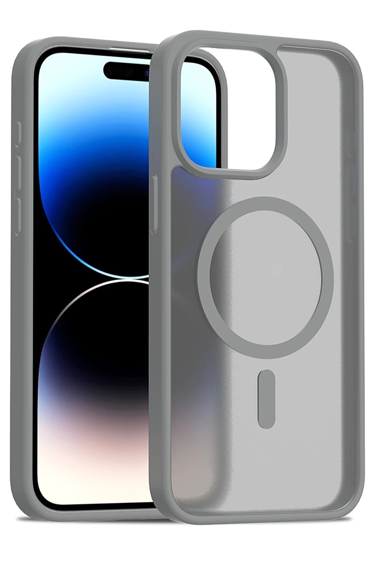İphone 15 Pro Jota Magsafe Kapak - Ti̇tan Gri̇ - Dropx4262-8539