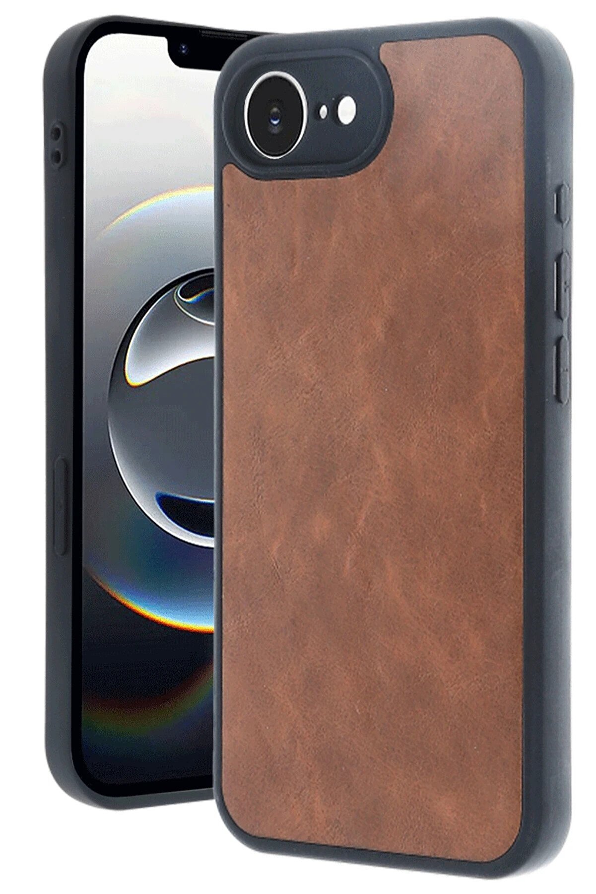 İphone 16E Kılıf Aras Deri̇ Kapak - Taba - Dropx7876-8013