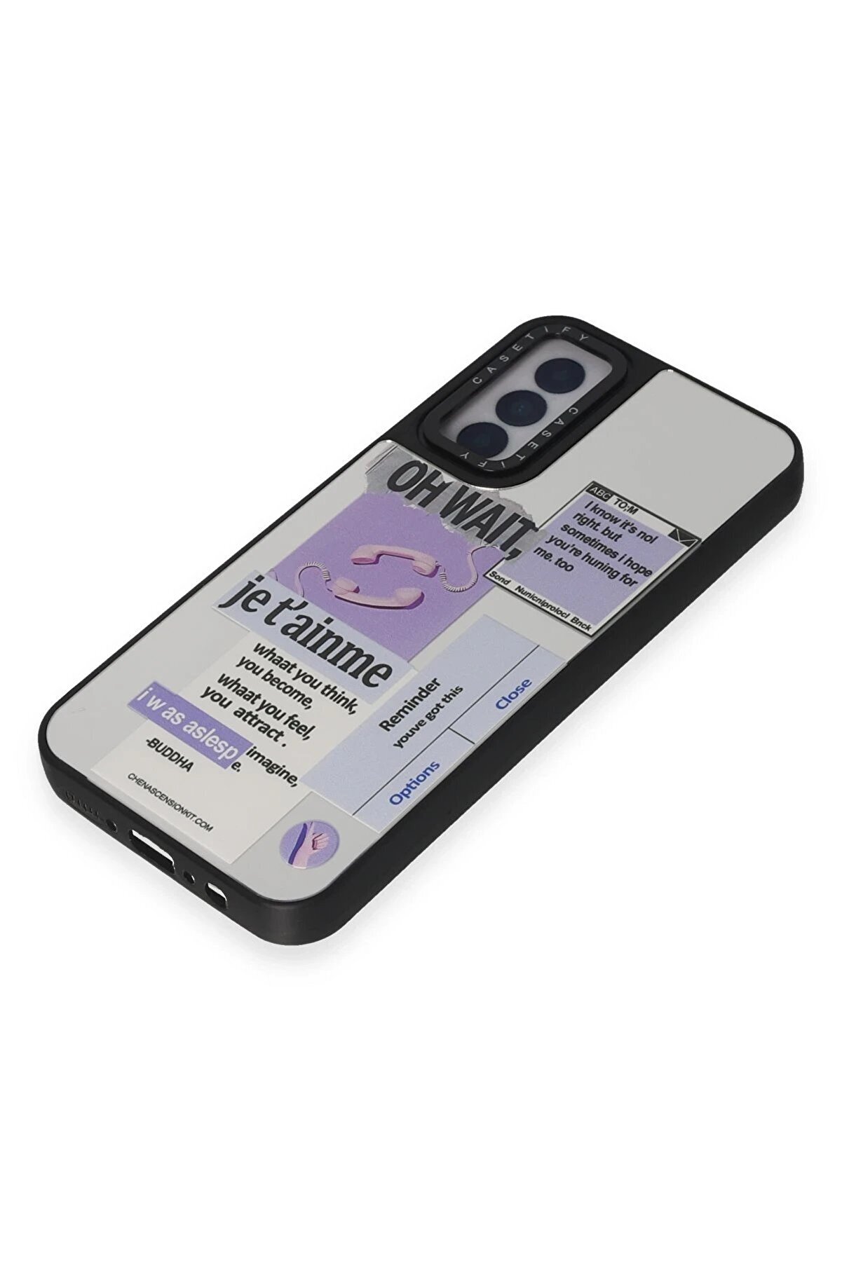 Samsung Galaxy M14 5G Kılıf Mi̇rror Desenli̇ Kapak - Mi̇rror - 4 - Dropx8029-6137