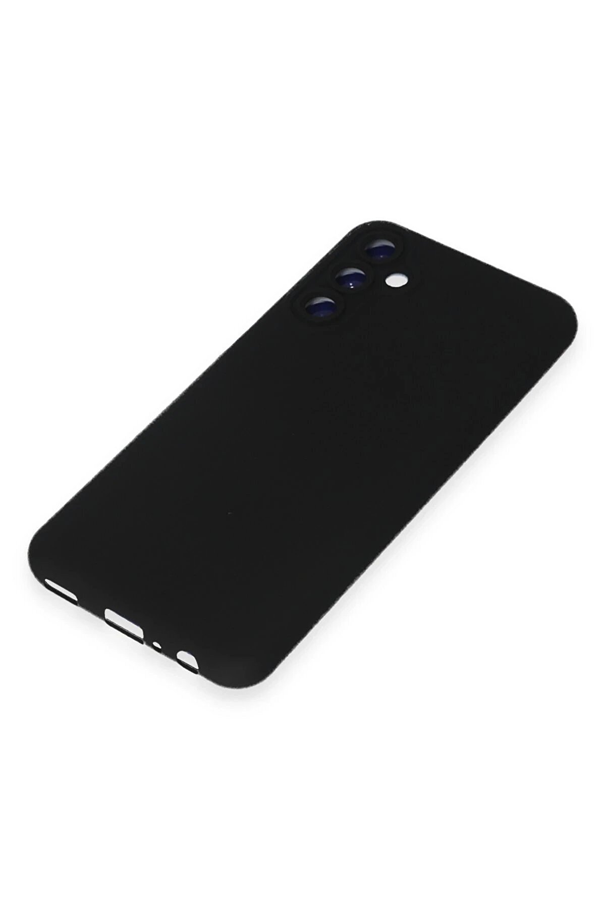 Samsung Galaxy M14 5G Kılıf Nano İ&ccedil;i̇ Kadi̇fe Si̇li̇kon - Si̇yah - Dropx3871-9118