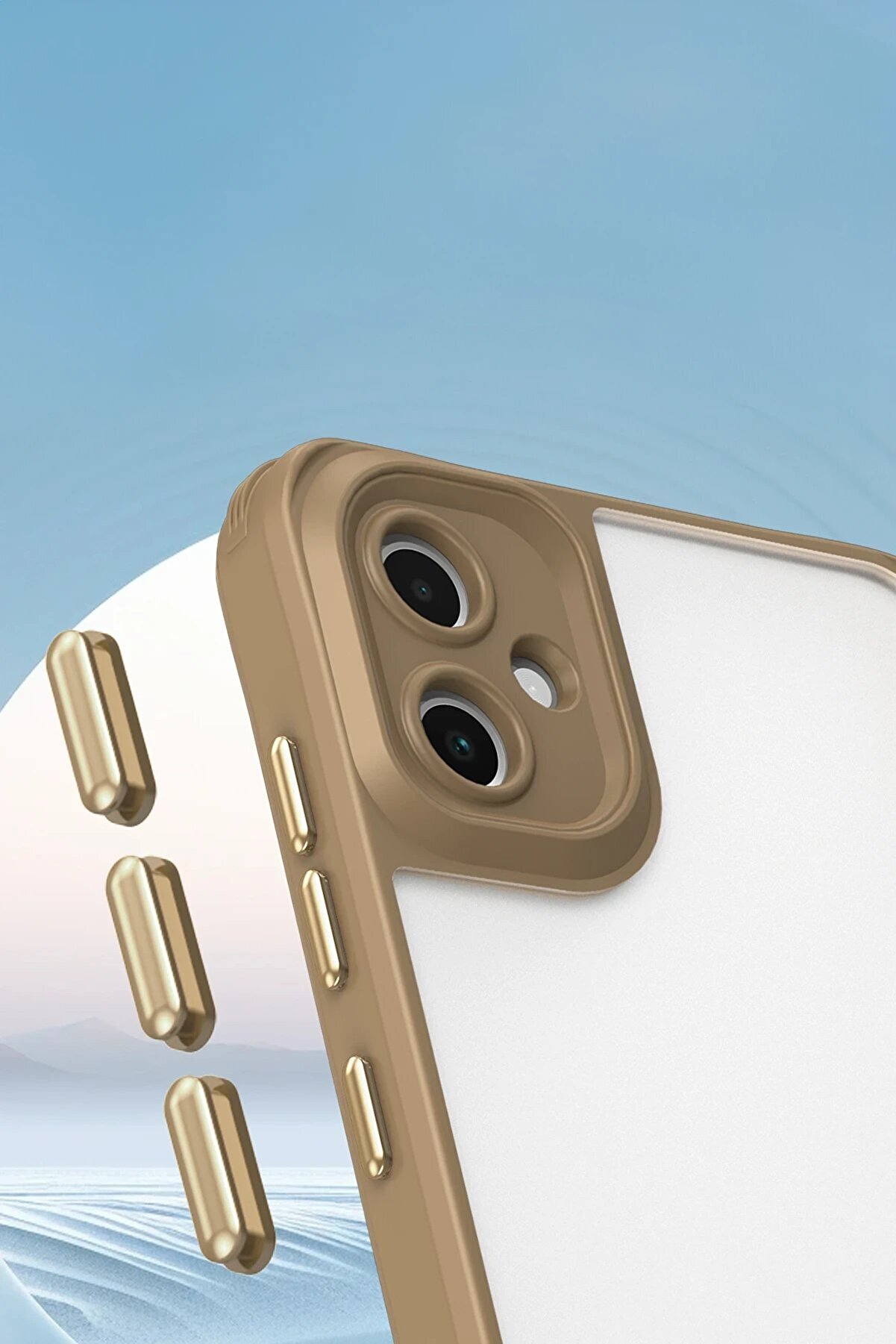 Samsung Galaxy A06 Kılıf Penta Si̇li̇kon Kılıf - Ti̇tan Gri̇ - Rovex1864-2038