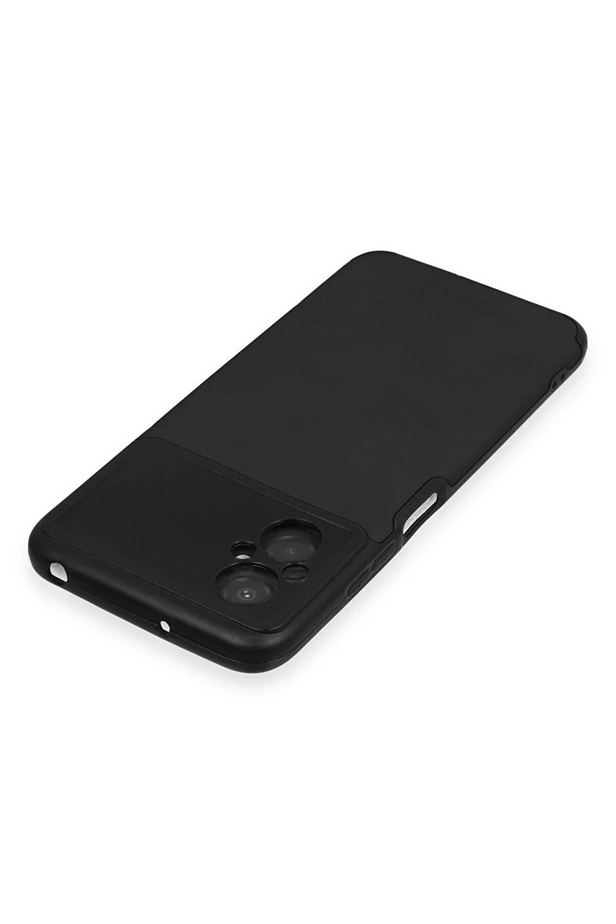 Xi̇aomi̇ Poco M5 Kılıf Loop Deri̇ Si̇li̇kon - Si̇yah - Dropx7859-7874