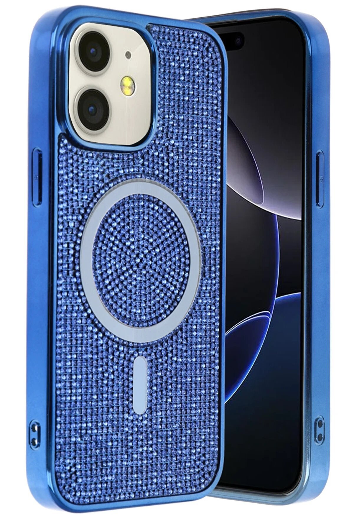 Apple İphone 11 Helen Magsafe Kapak - Laci̇vert - Dropx9174-7589