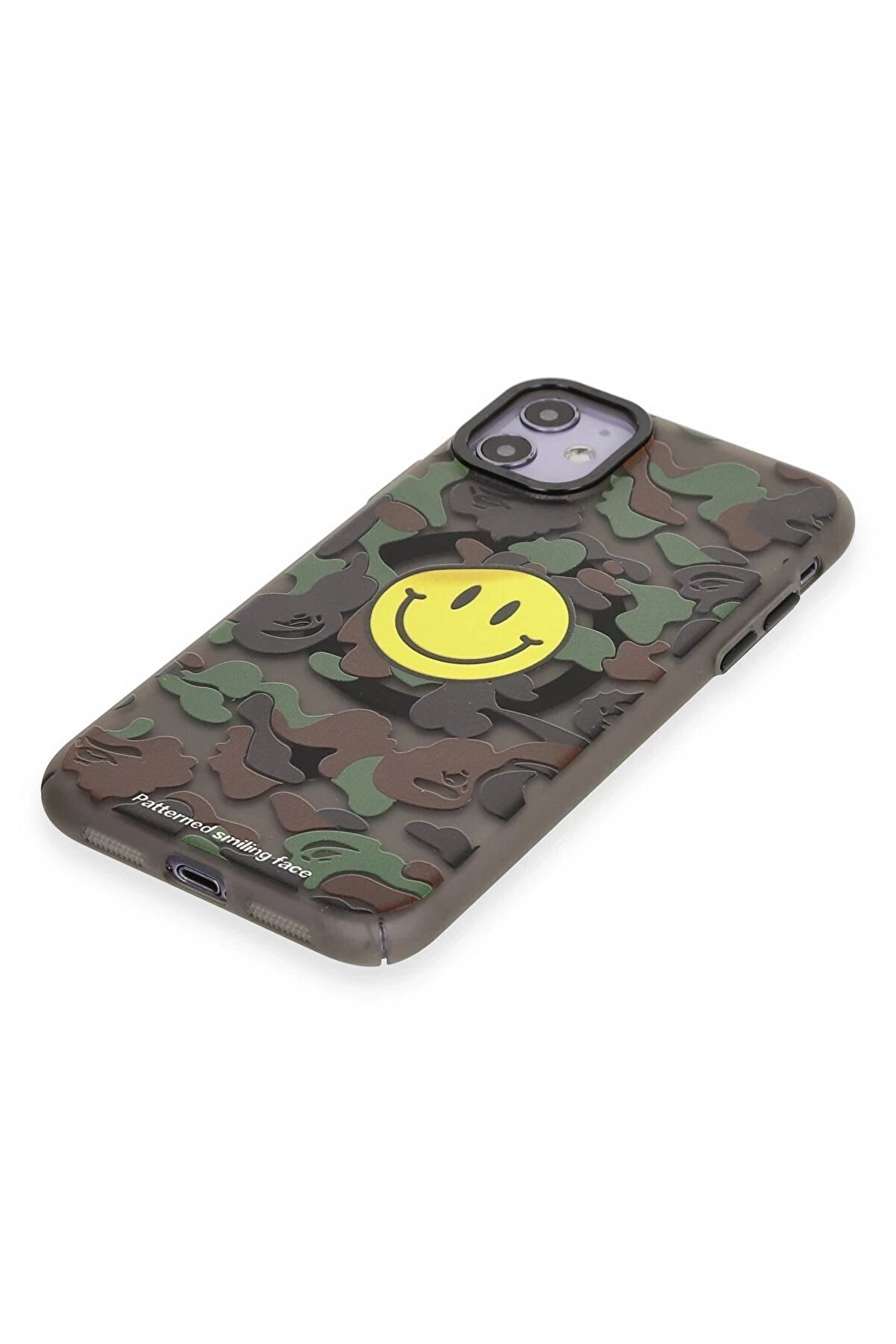 İphone 11 Kılıf Apollo Magneti̇csafe Desenli̇ Kapak - Apollo Si̇yah - 4 - Dropx3687-8663