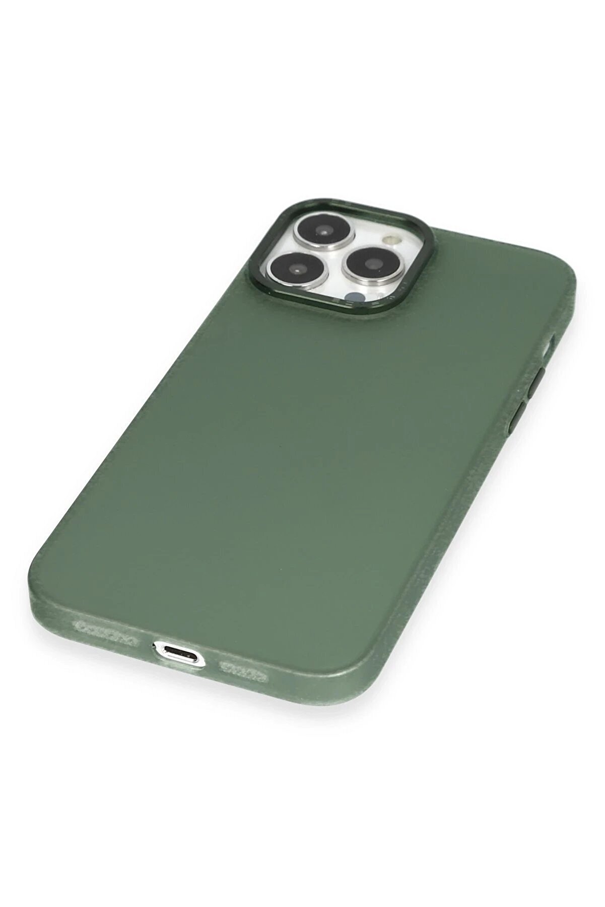İphone 13 Pro Max Kılıf Modos Metal Kapak - Koyu Yeşi̇l - Dropx8845-9356