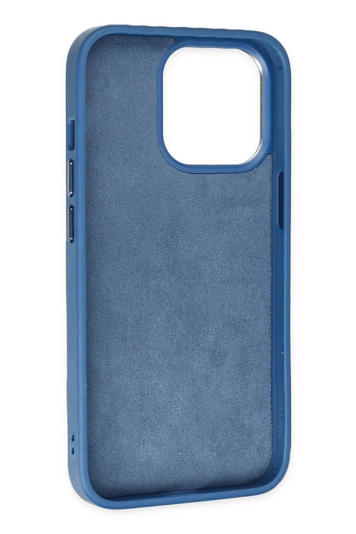 İphone 14 Pro Max Kılıf Ki̇ng Kapak - Açık Mavi̇-Laci̇vert - Dropx4704-7610