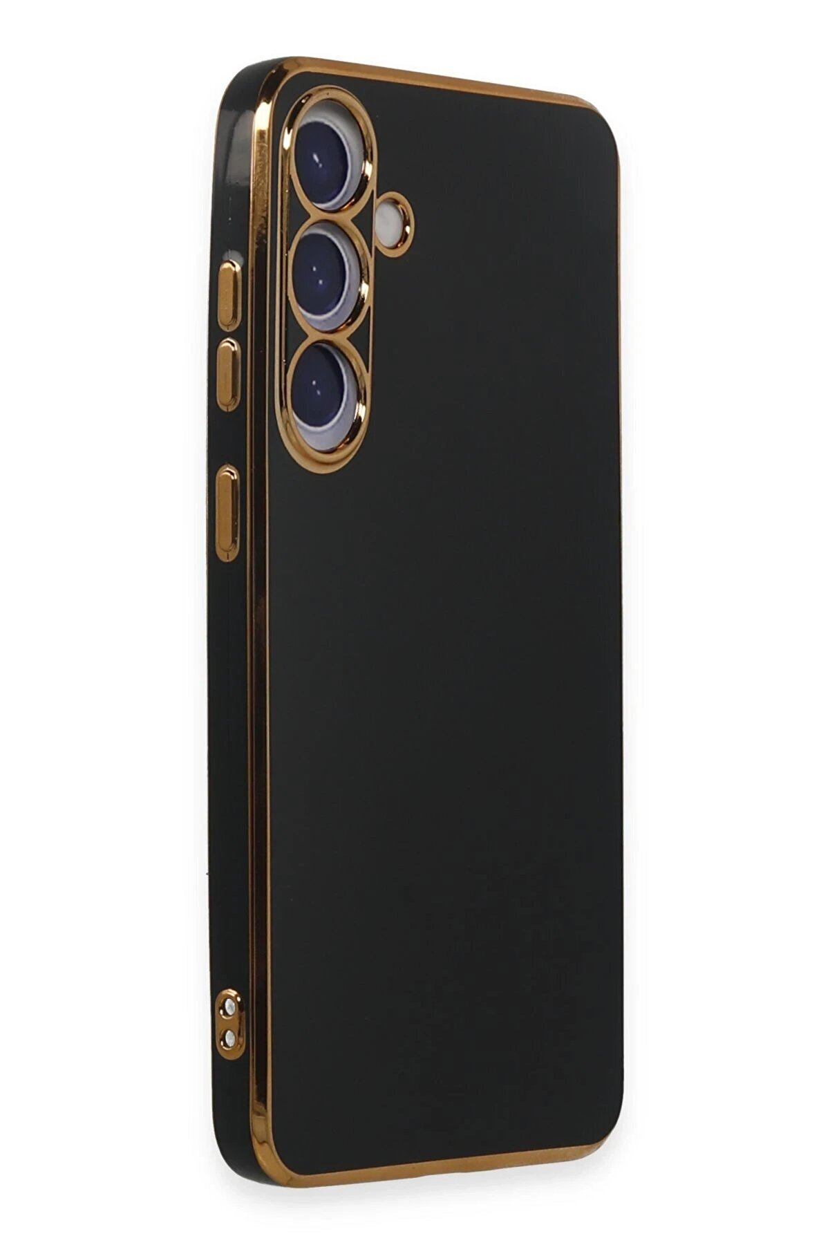 Samsung Galaxy S24 Plus Kılıf Volet Si̇li̇kon - Si̇yah - Dropx3276-4525