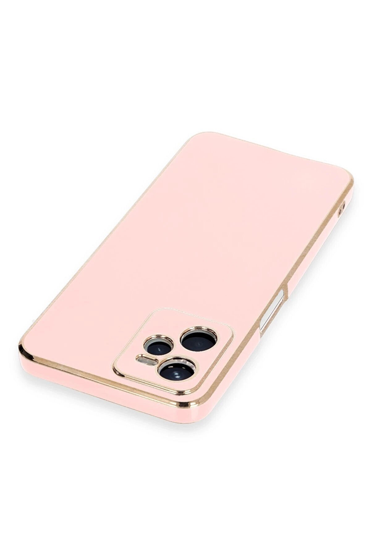 Realme C35 Kılıf Volet Si̇li̇kon - Pembe - Dropx6984-8129