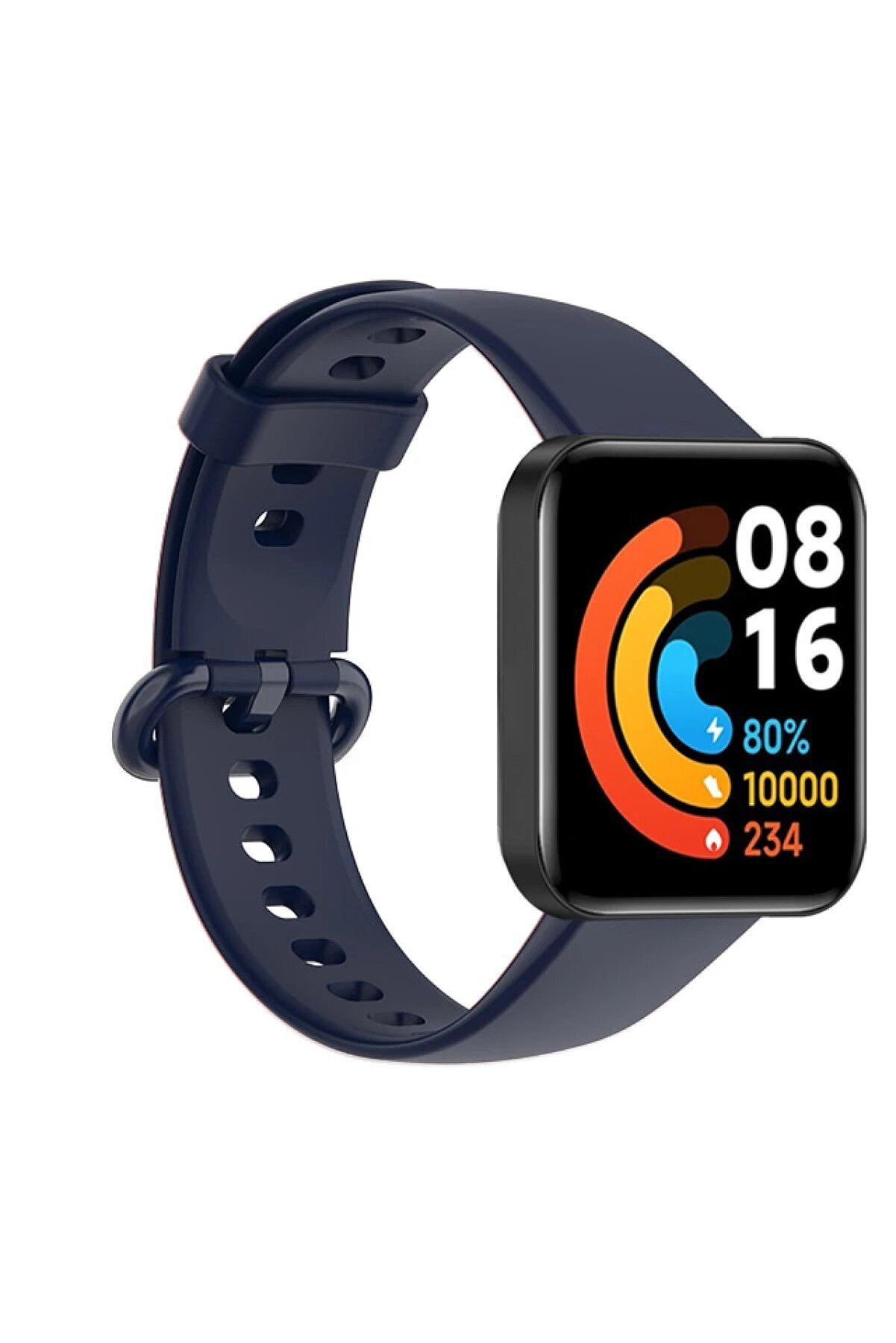 CepteToptan Xiaomi Redmi Watch 2 Klasik Kordon - Lacivert - DROPX1384-8063