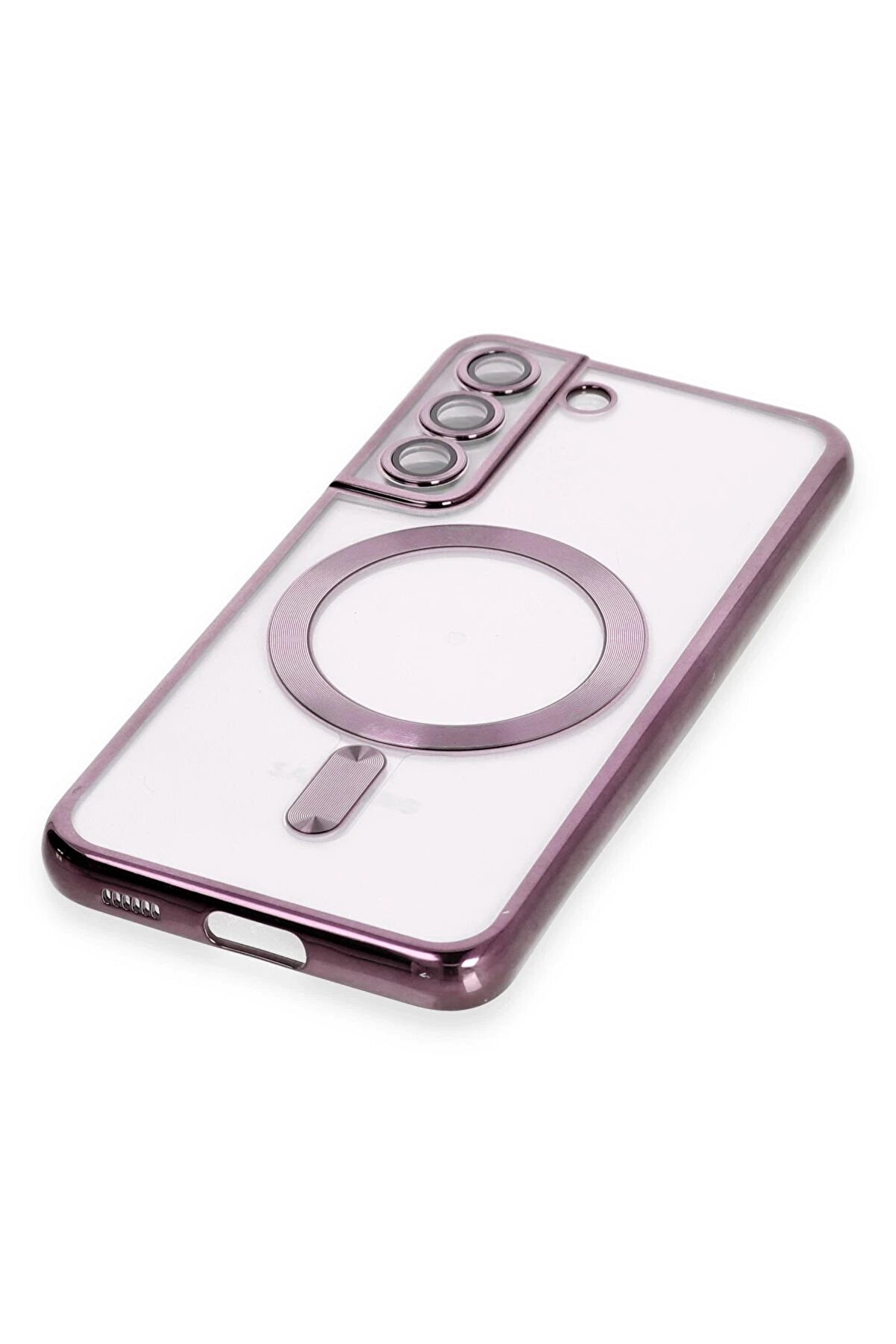 Samsung Galaxy S22 Kılıf Kross Magneti̇csafe Kapak - Mor - Dropx9037-5795