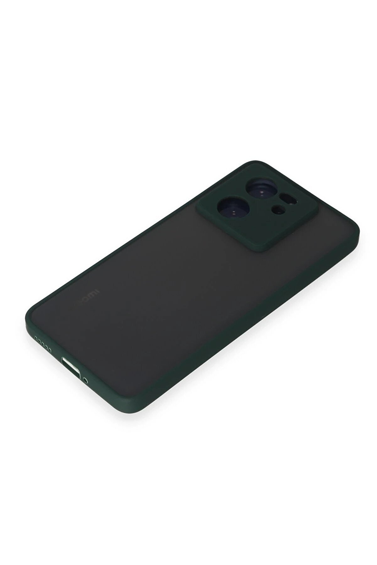 Xi̇aomi̇ Mi̇ 13T Pro Kılıf Montreal Si̇li̇kon Kapak - Yeşi̇l - Dropx3491-6025