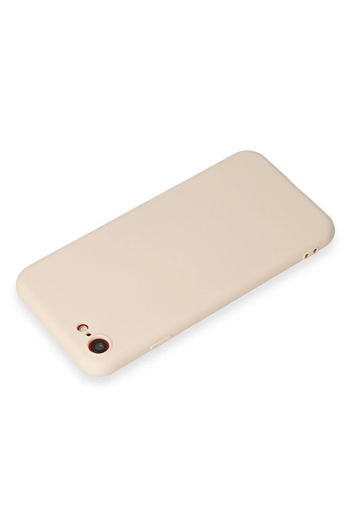 İphone 7 Kılıf Fi̇rst Si̇li̇kon - Krem - Dropx8272-3375