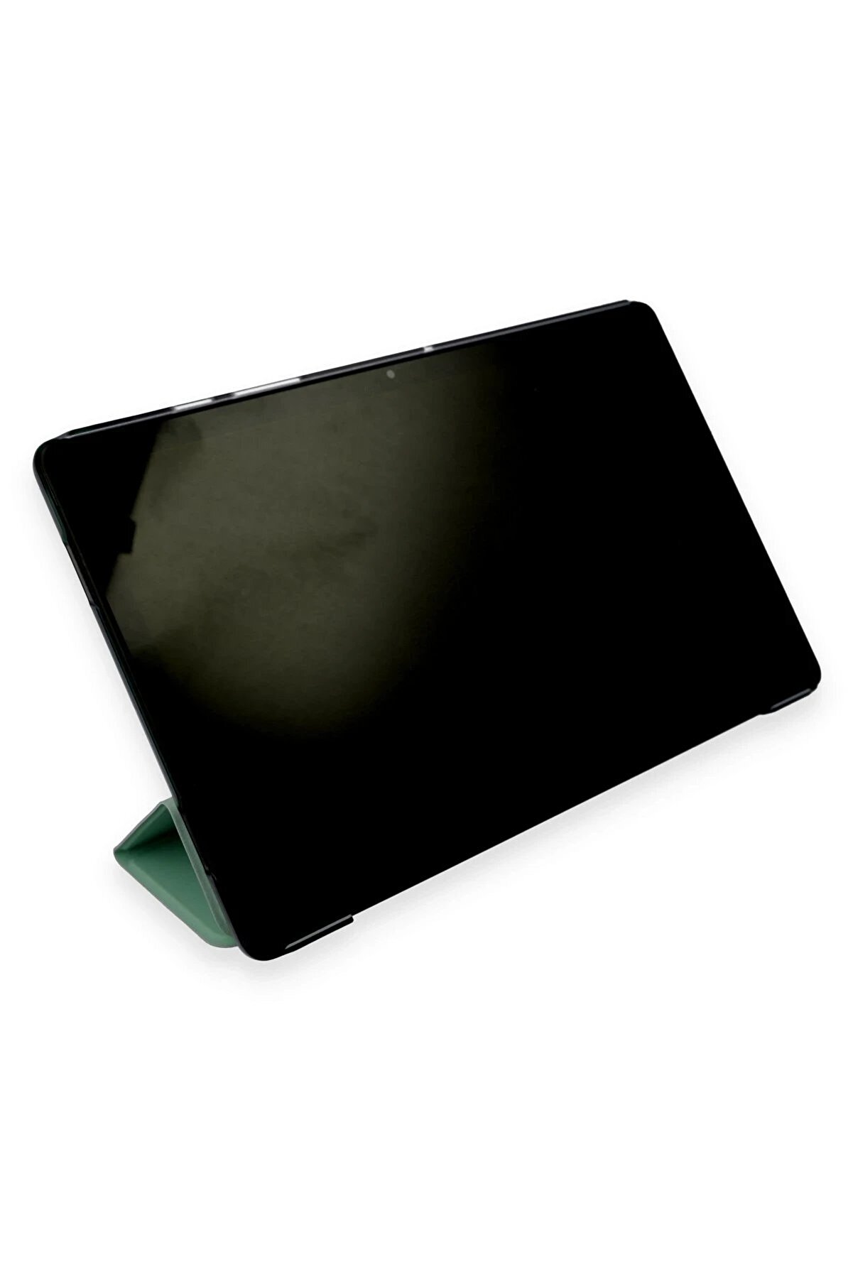 Samsung Galaxy T970 Tab S7 Plus 12.4 Kılıf Tablet Smart Kılıf - Koyu Yeşi̇l - Alvn5240-6744