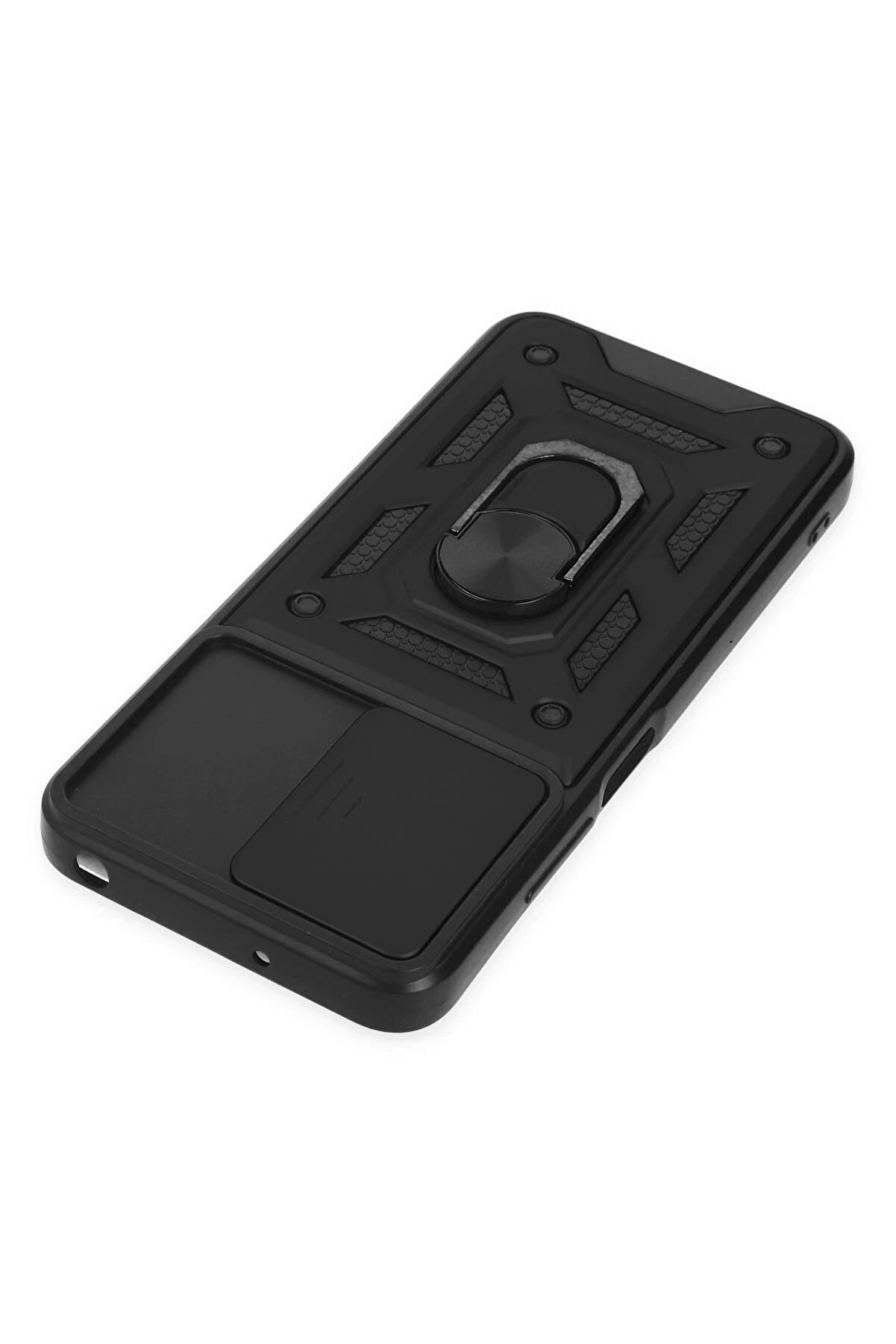 Xi̇aomi̇ Poco M5 Kılıf Pars Lens Y&uuml;z&uuml;kl&uuml; Si̇li̇kon - Si̇yah - Dropx6790-2618