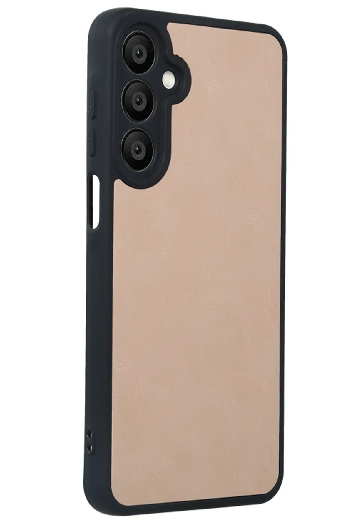 Samsung Galaxy A35 5G Kılıf Aras Deri̇ Kapak - Pudra - Dropx3906-3013