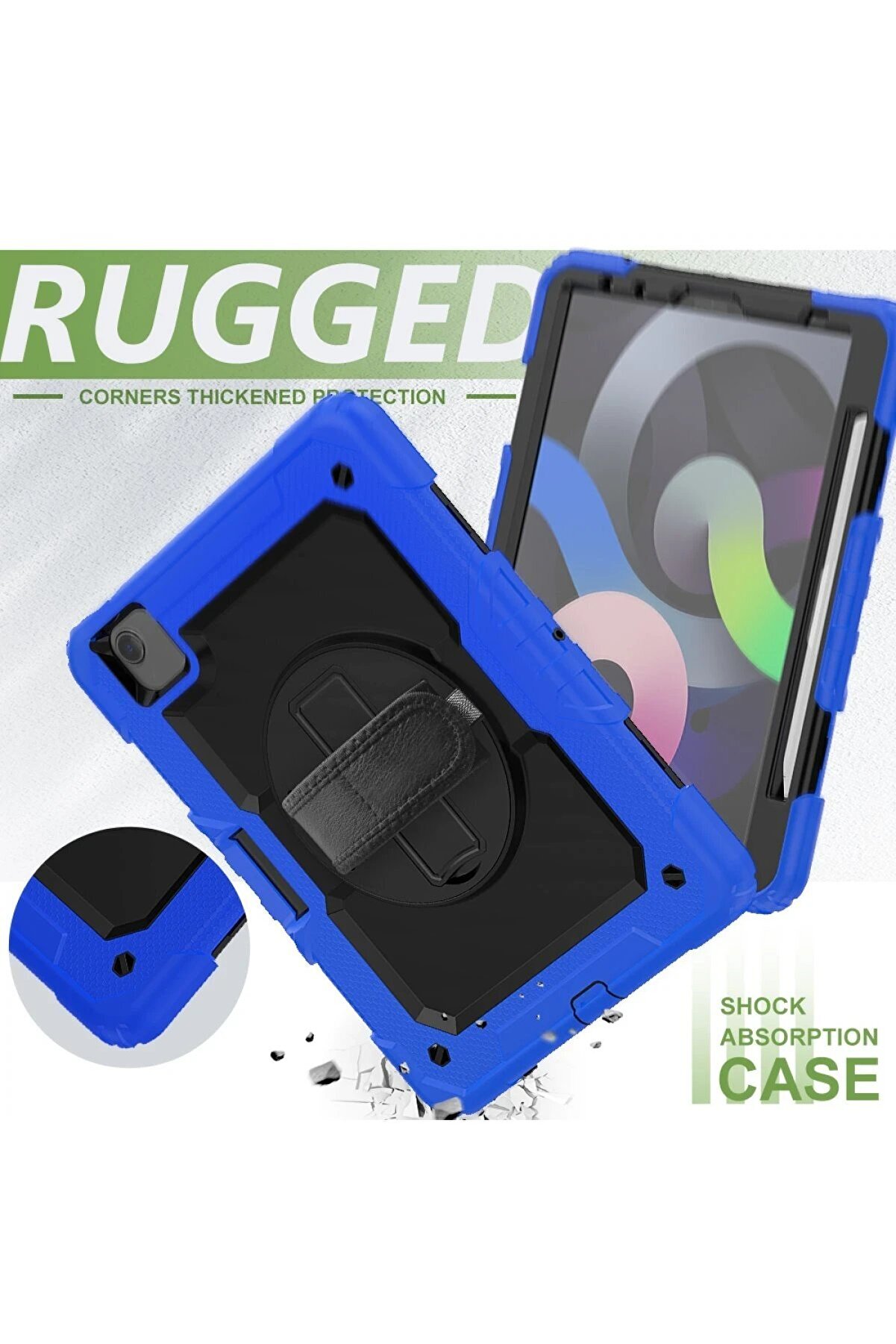 İpad Pro 11 (2020) Kılıf Pars Tablet Kapak - Mavi̇ - Dropx6248-7024