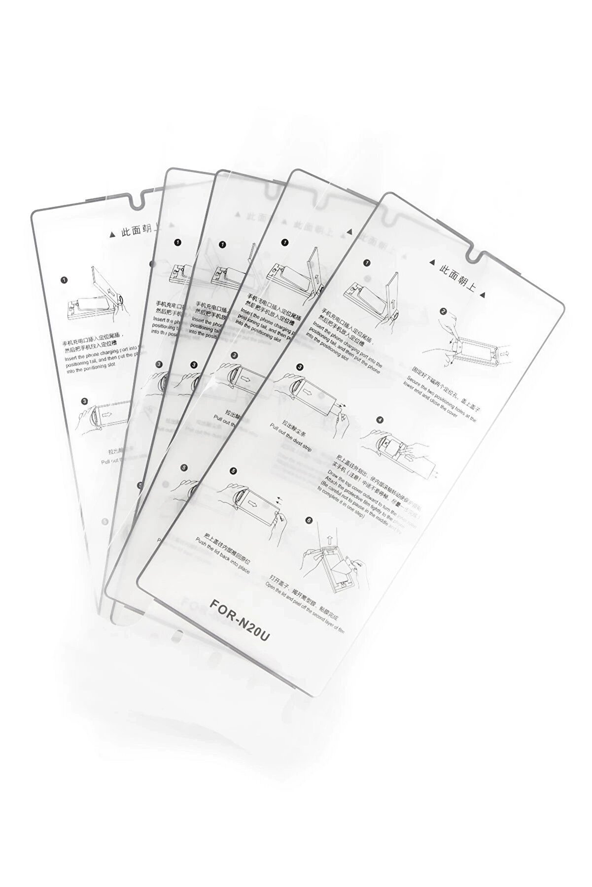 Samsung Galaxy Note 20 Ultra 5İn1 Fi̇ber Polymer Nano Ekran Koruyucu - Dropx2040-6917