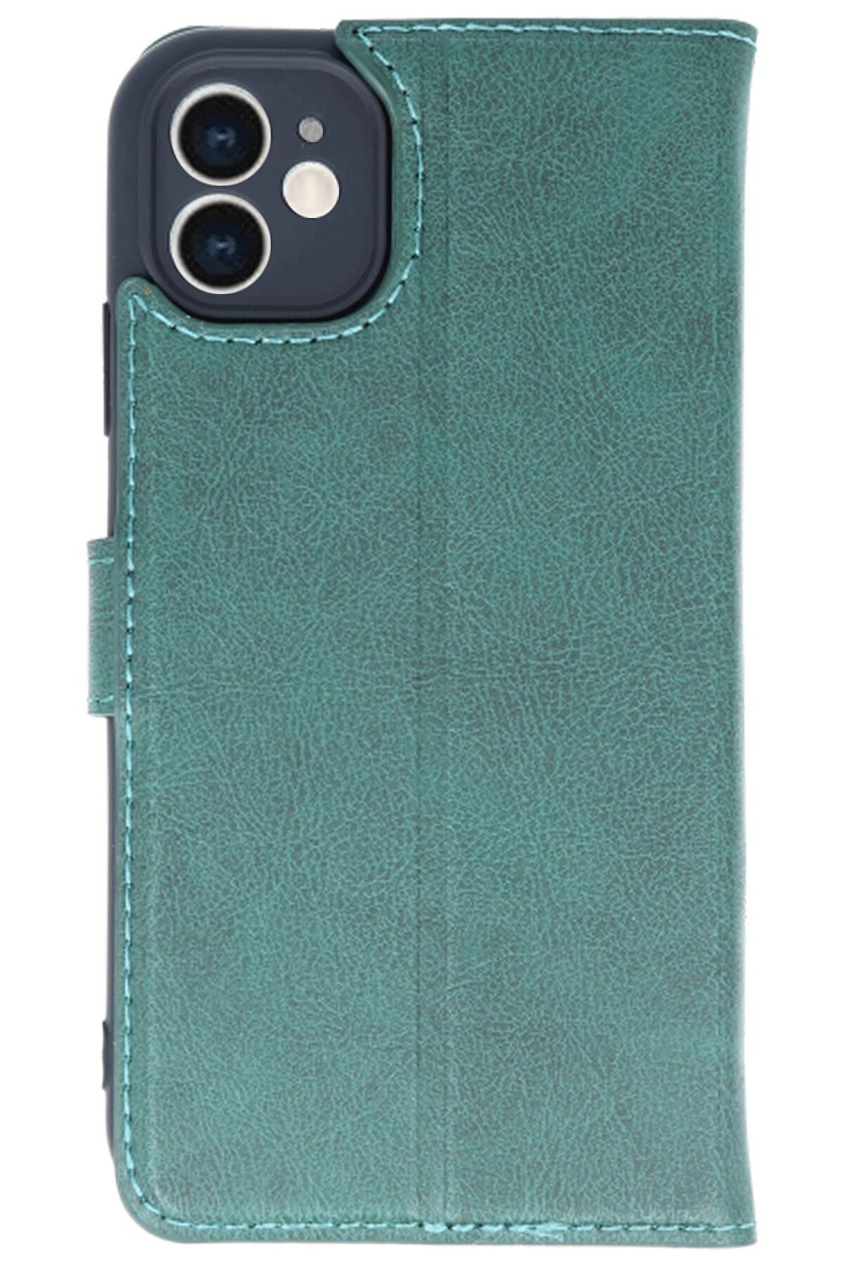 İphone 11 Kılıf Trend S Plus Kapaklı Kılıf - Yeşi̇l - Dropx4597-5962