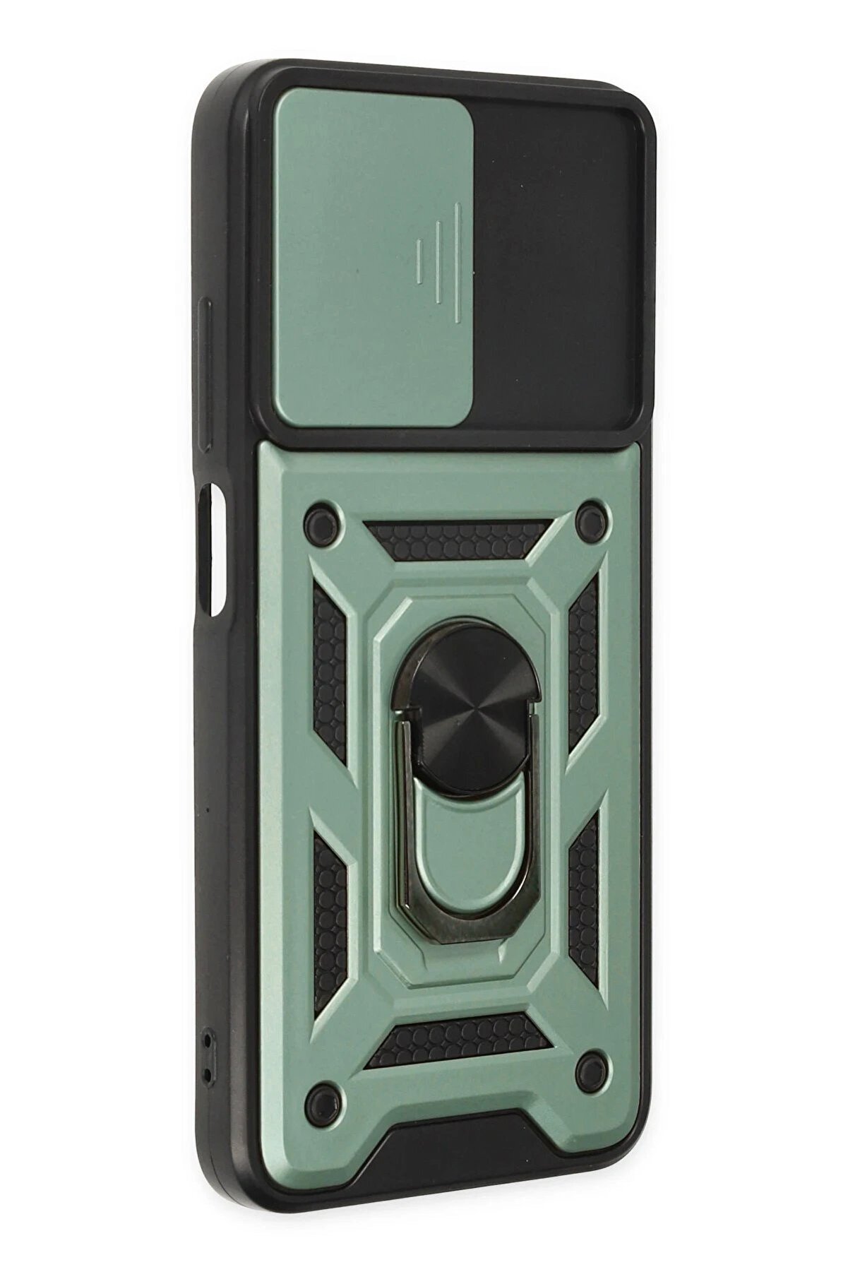 Xi̇aomi̇ Poco M5 Kılıf Pars Lens Y&uuml;z&uuml;kl&uuml; Si̇li̇kon - Yeşi̇l - Dropx7981-6896