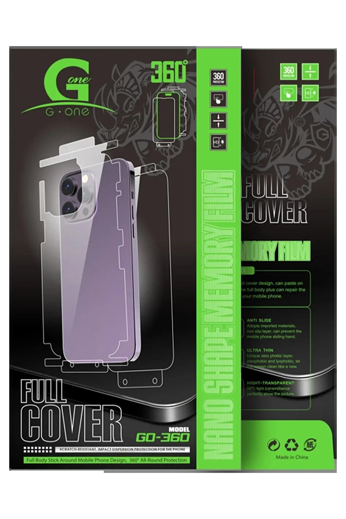 CepteToptan iPhone 16 Pro Max 360 Full Body Arka Koruyucu - DROPX4211-5149