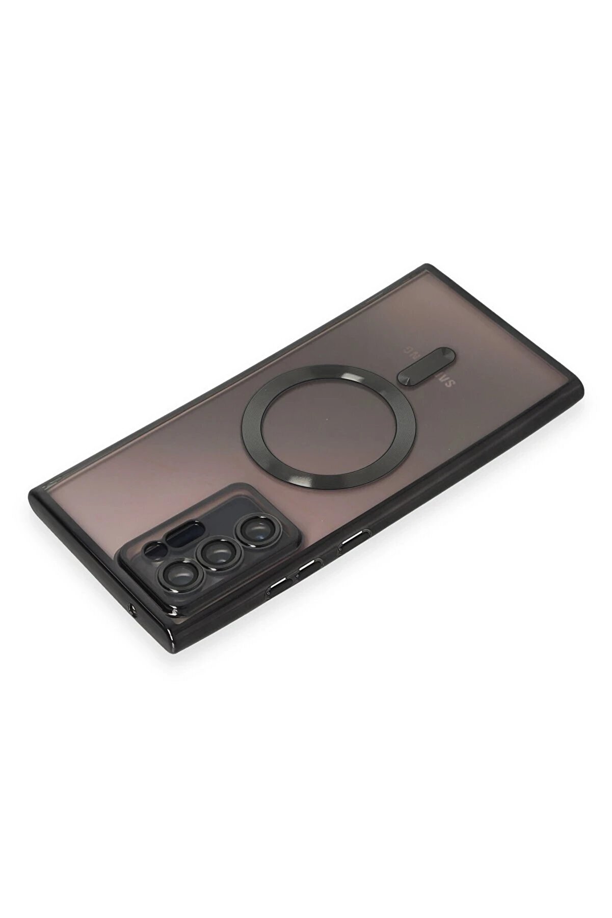 Samsung Galaxy Note 20 Ultra Kılıf Kross Magneti̇csafe Kapak - Si̇yah - Dropx2208-9307