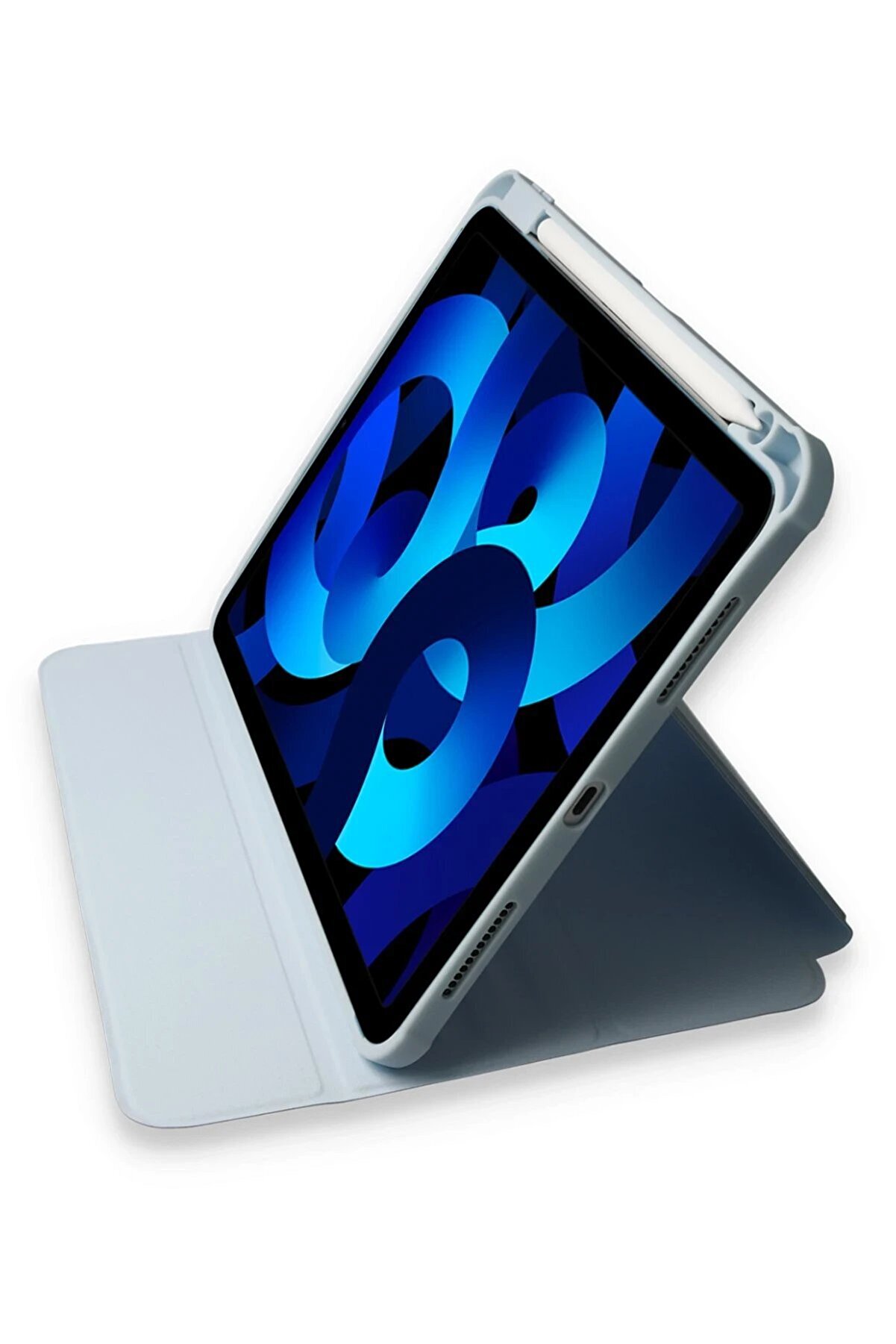 İpad Pro 11 (2021) Kılıf Starli̇ng 360 Kalemli̇kli̇ Tablet Kılıf - Mavi̇ - Dropx9178-7513