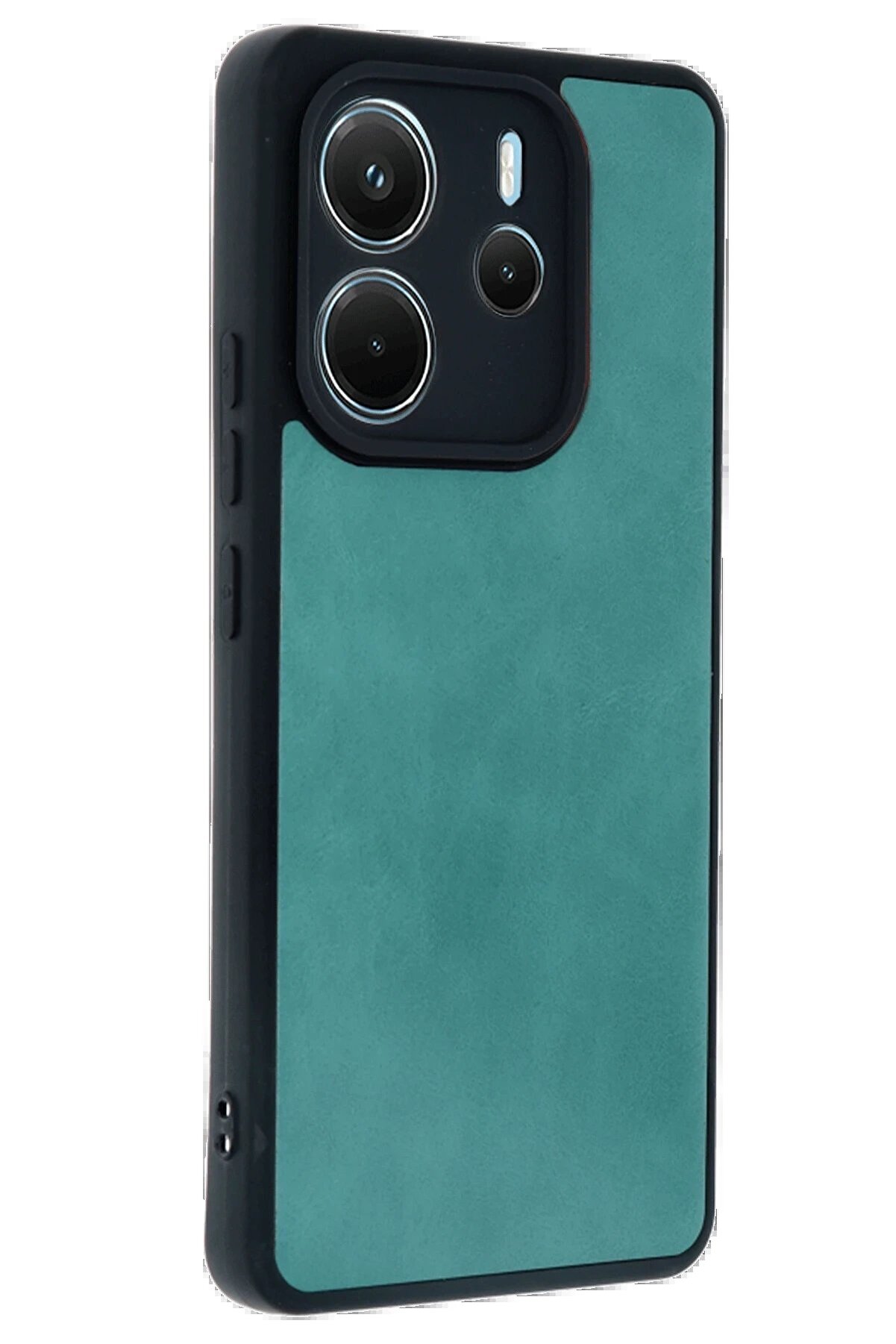 Xi̇aomi̇ Redmi̇ Note 14 4G Kılıf Aras Deri̇ Kapak - Açık Yeşi̇l - Dropx5364-7105