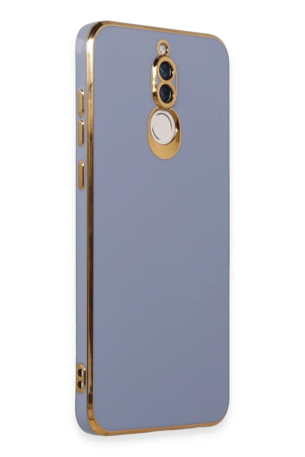 Huawei̇ Mate 10 Li̇te Kılıf Volet Si̇li̇kon - Mavi̇ - Dropx6221-3272