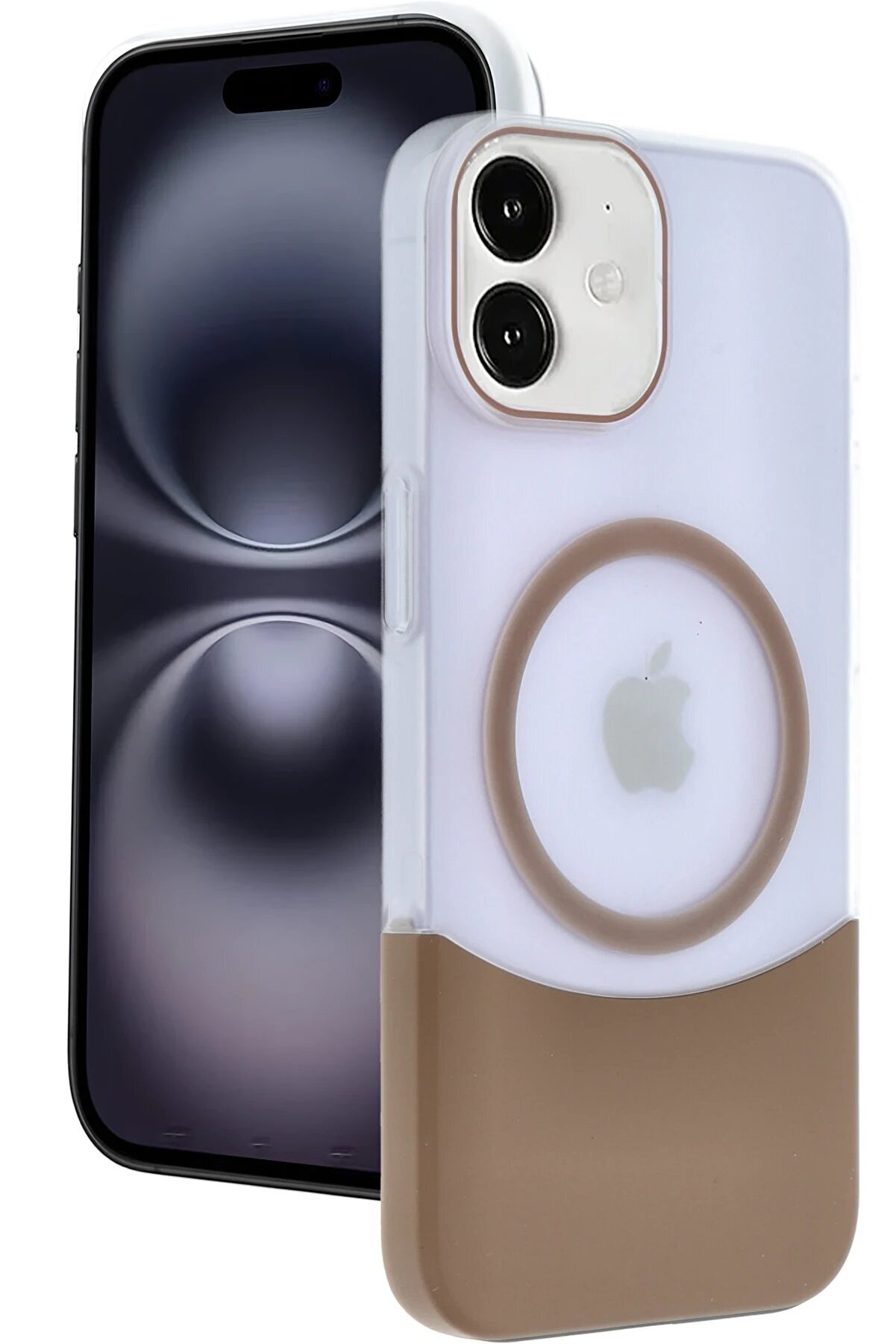 İphone 11 Velar Magsafe Kapak - Çöl Ti̇tanyum - Dropx8504-1818