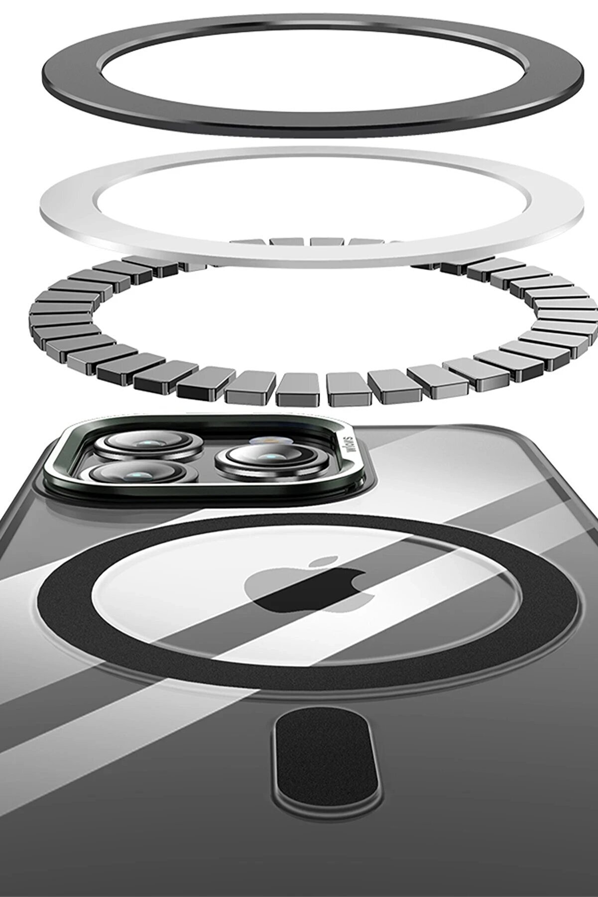 İphone 14 Pro Drop Magsafe Kapak - Ti̇tan Gri̇ - Dropx5853-4280