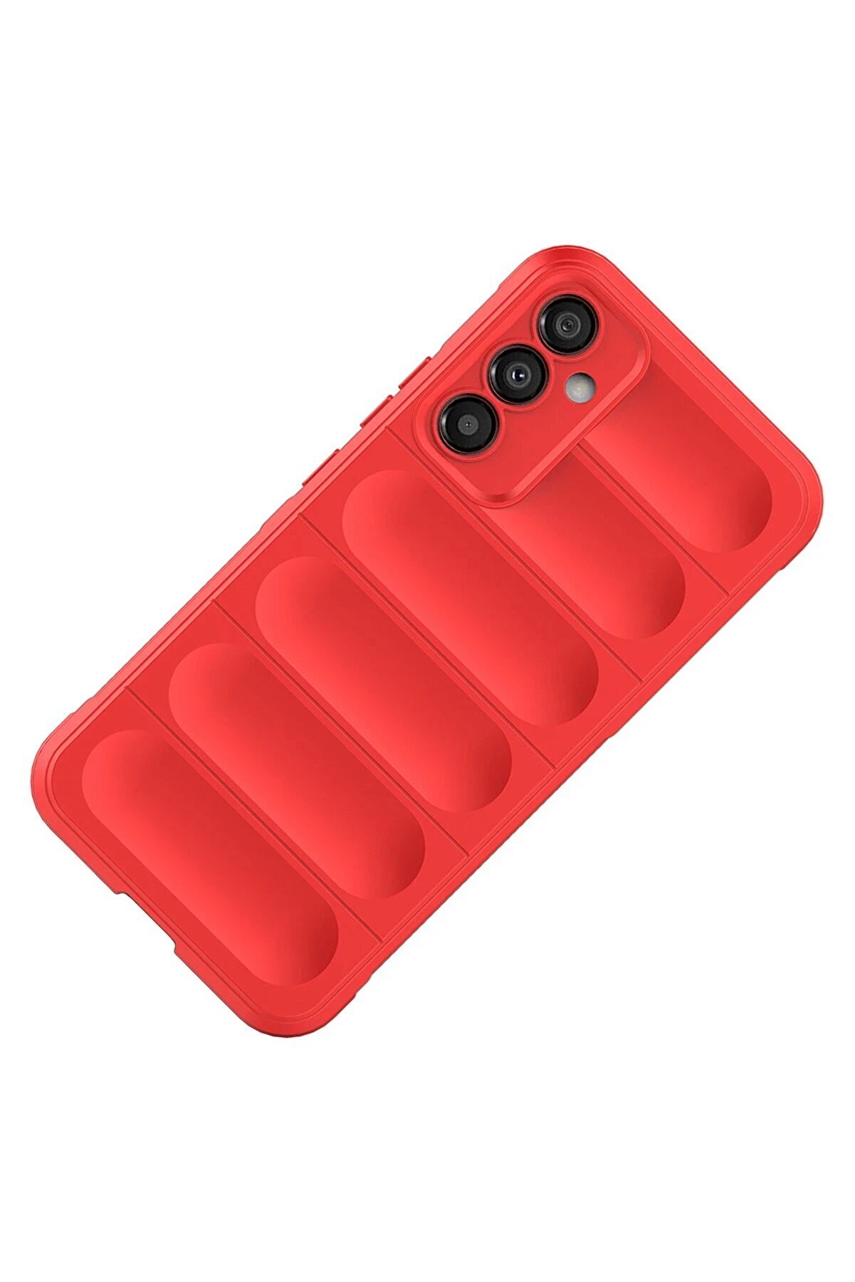 Samsung Galaxy M34 5G Kılıf Opti̇mum Si̇li̇kon - Kırmızı - Dropx9216-4234