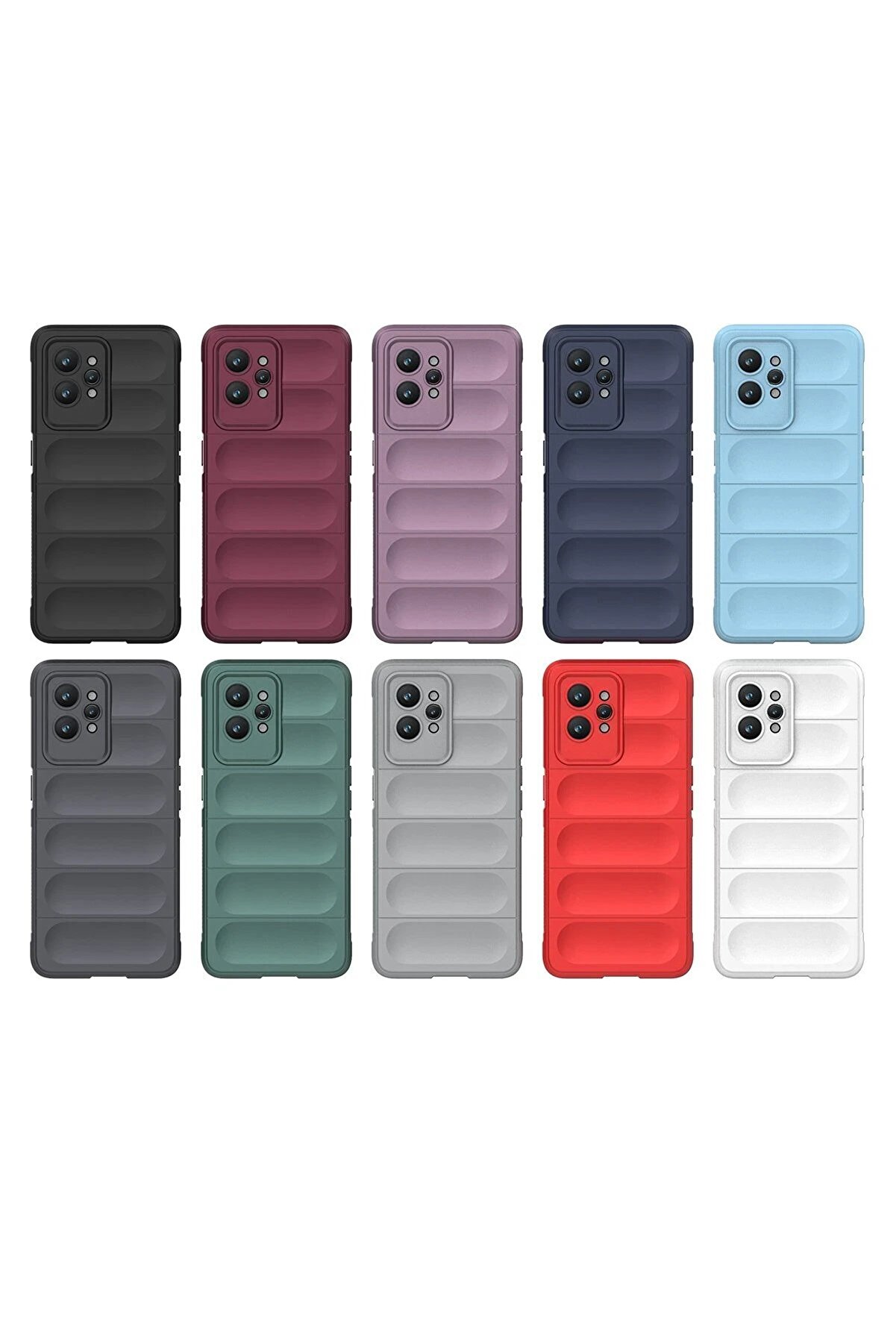 Realme Gt2 Pro 5G Kılıf Opti̇mum Si̇li̇kon - Krem - Dropx1175-6024