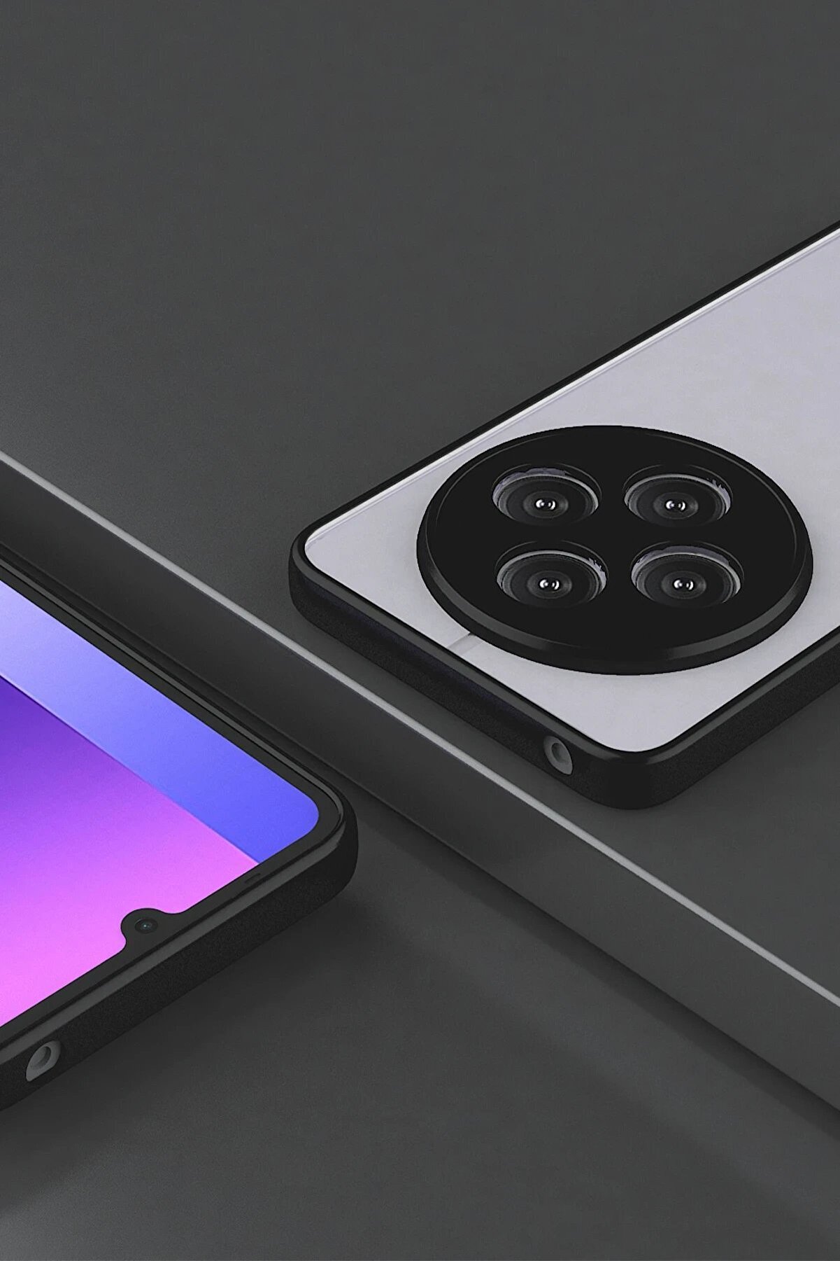 Xi̇aomi̇ Redmi̇ 14C Kılıf Montreal Si̇li̇kon Kapak - Si̇yah - Dropx6038-3744