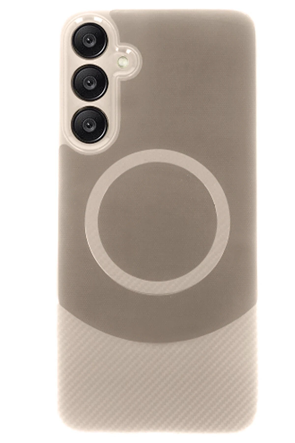 Samsung A26 Kılıf Maya Karbon Kapak - Kahverengi̇ - Dropx6392-3472