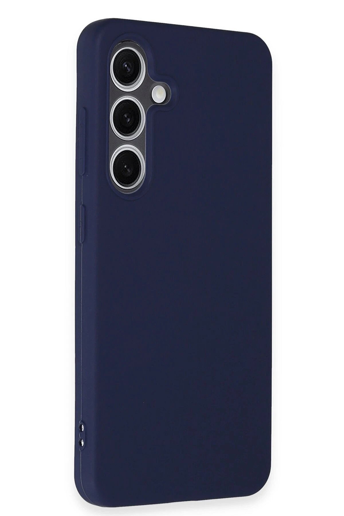 Newface Samsung Galaxy S24 Kılıf Fi̇rst Si̇li̇kon - Laci̇vert